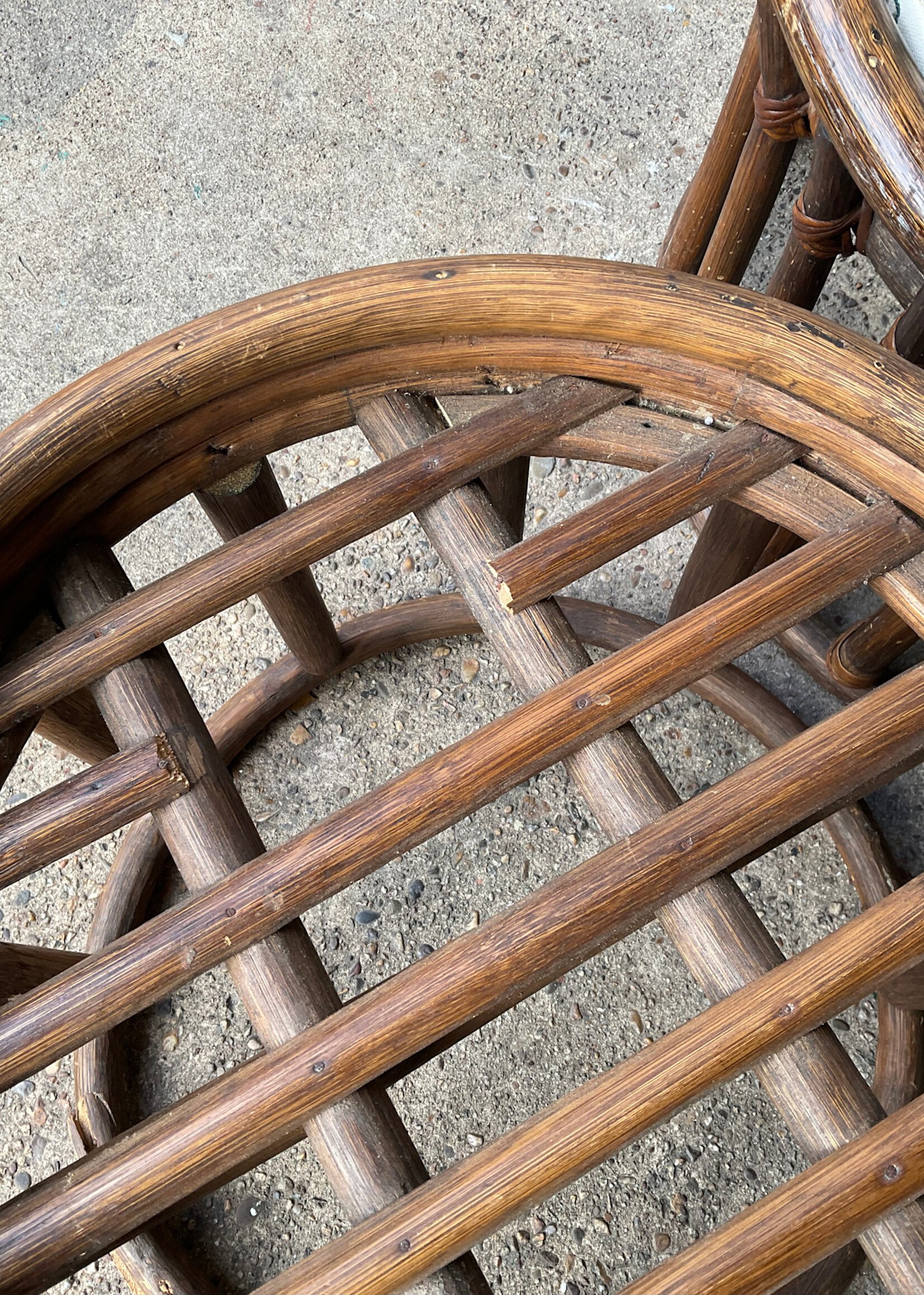 GOODWOOD Rattan Chair & Ottoman