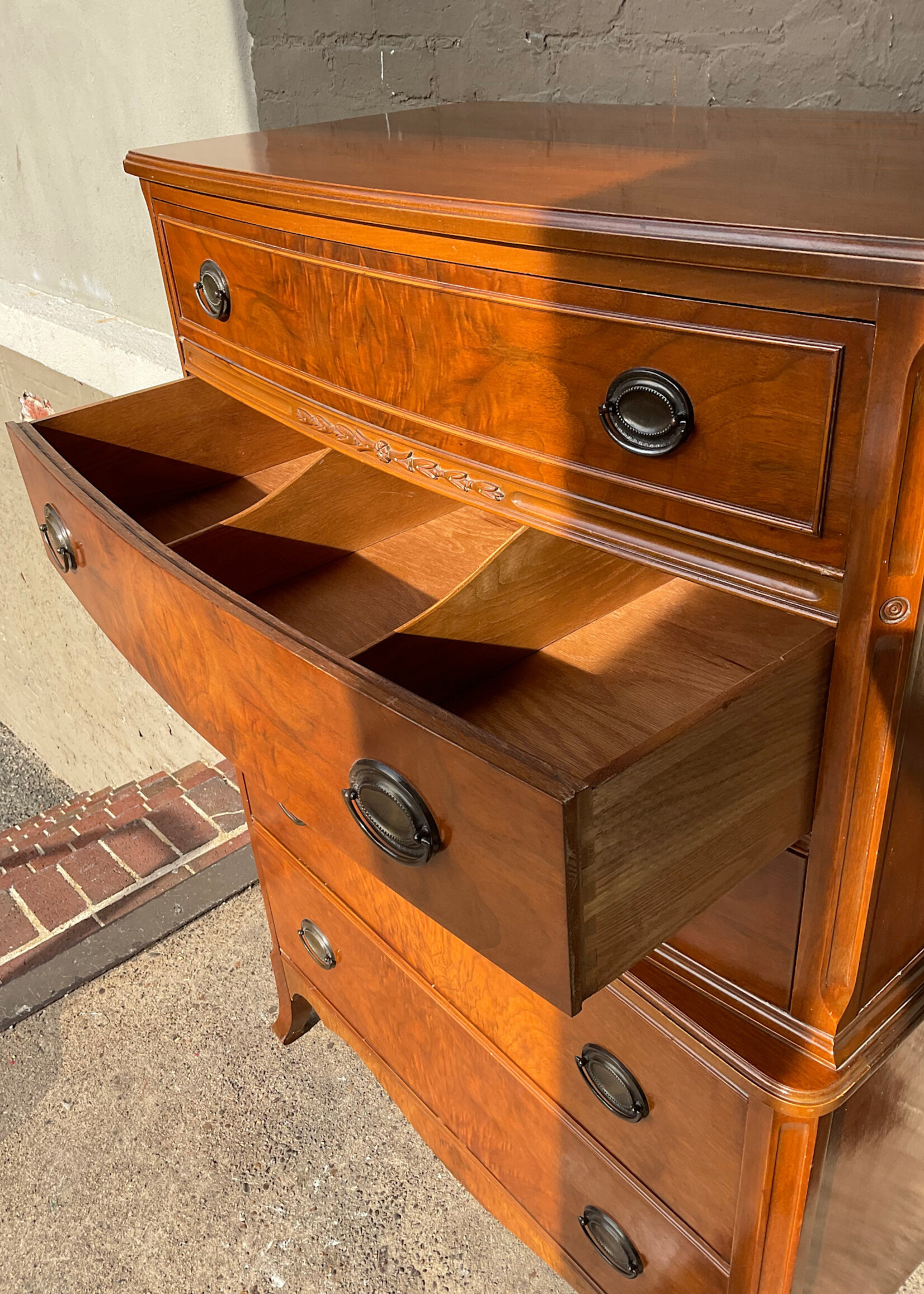 GOODWOOD Vintage Federal Style Chest of Drawers