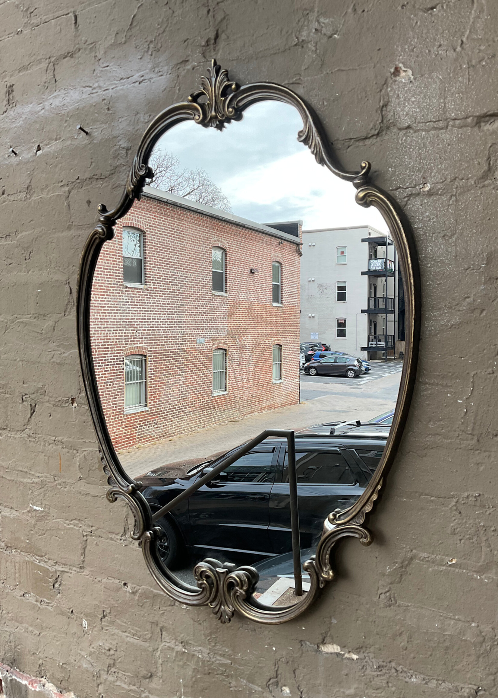 GOODWOOD Italian Metal Framed Mirror