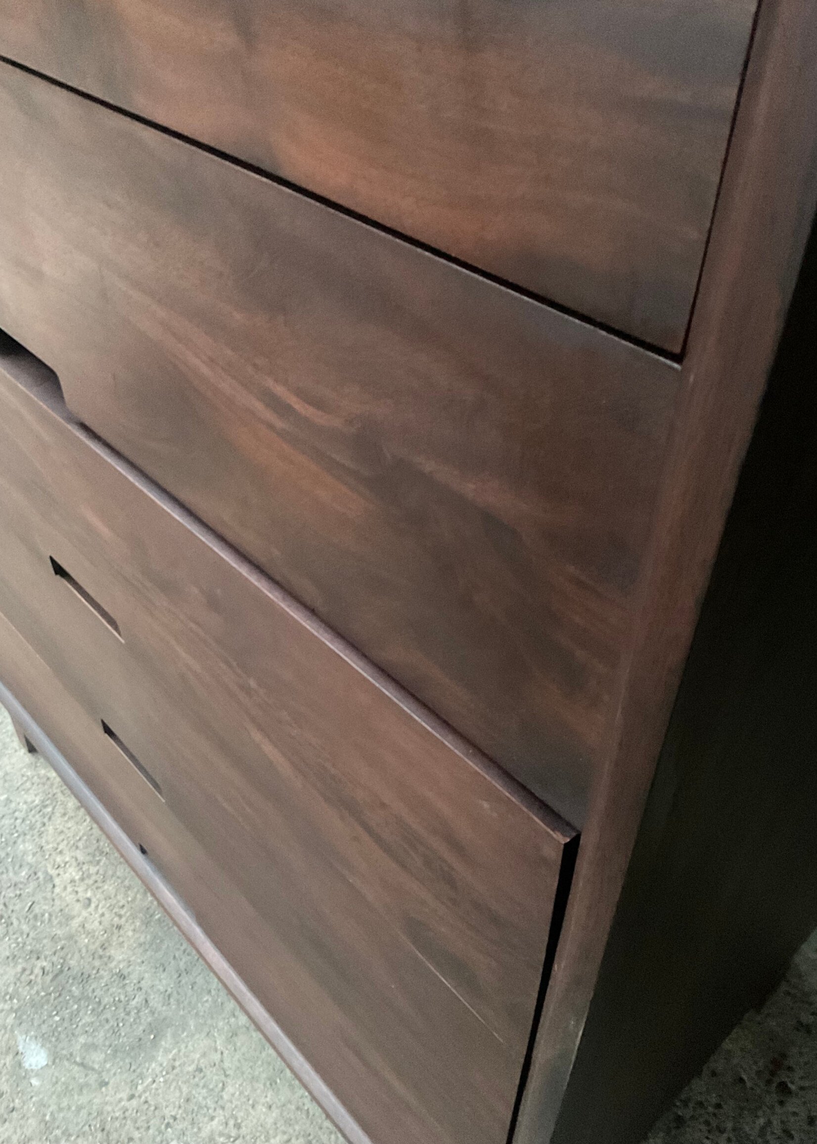 GOODWOOD MCM Style Solid Hardwood Chest of Drawers