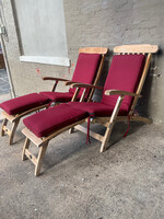GOODWOOD Teak Deck Chair with Cushions