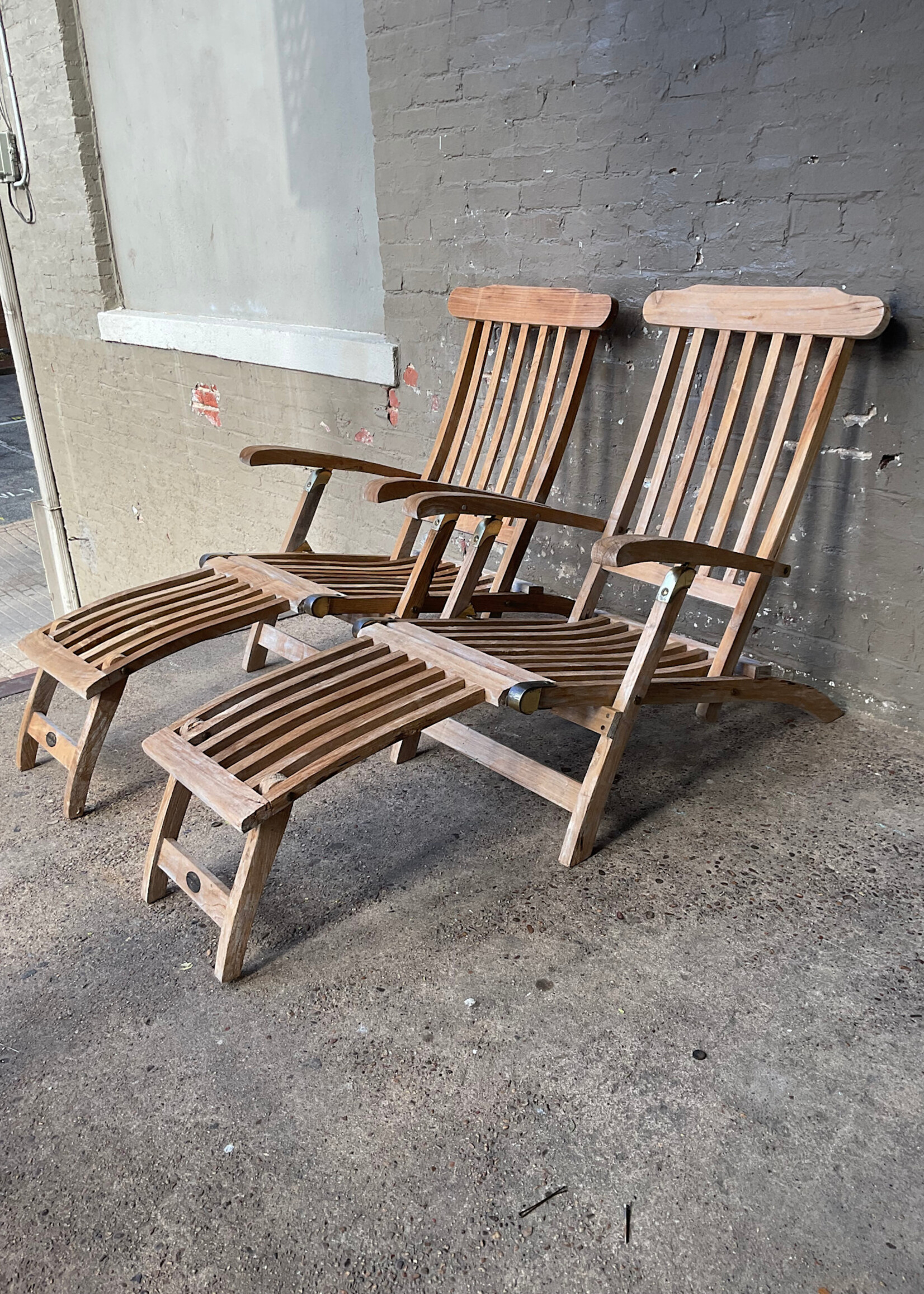 GOODWOOD Teak Deck Chair with Cushions
