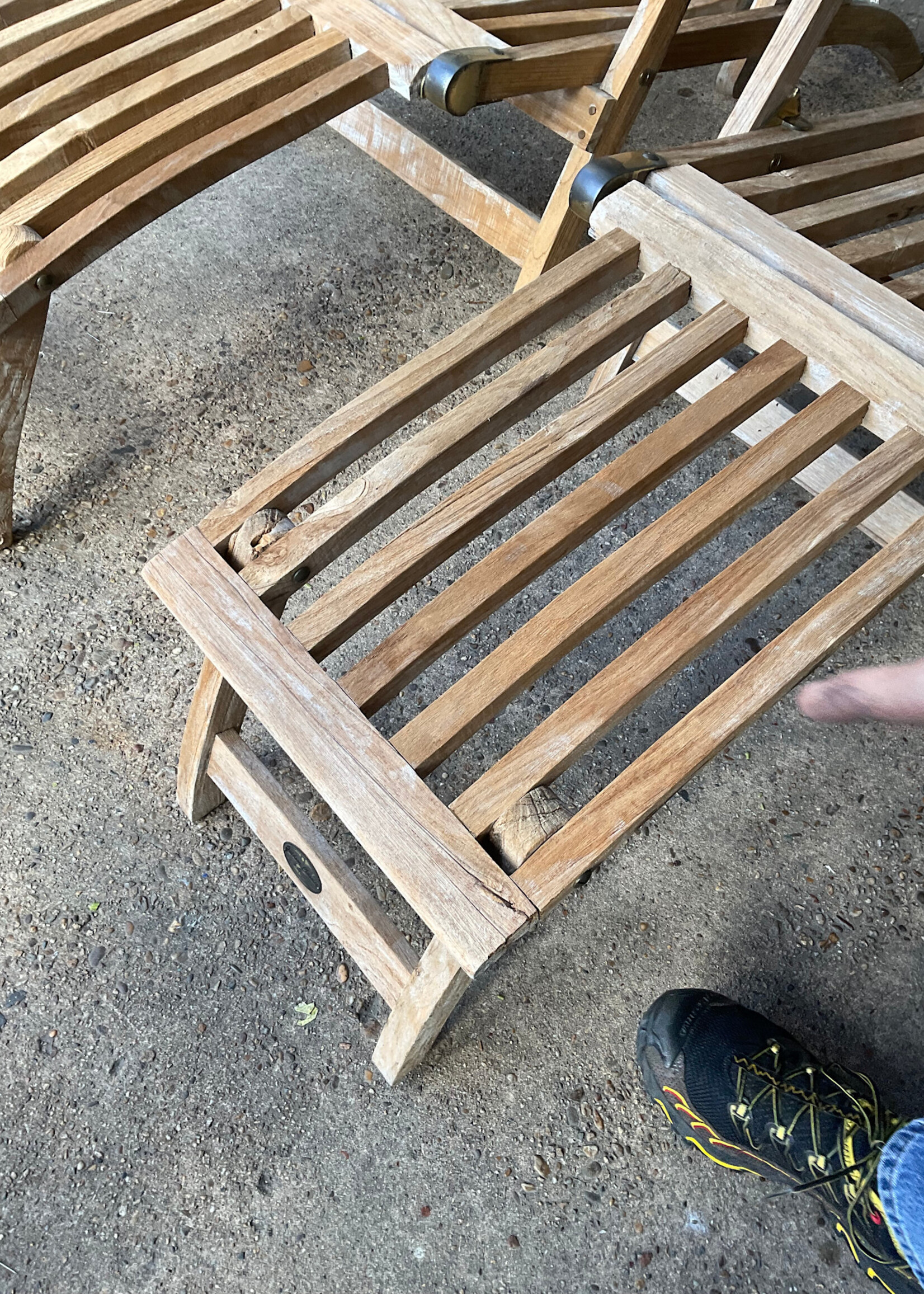 GOODWOOD Teak Deck Chair with Cushions