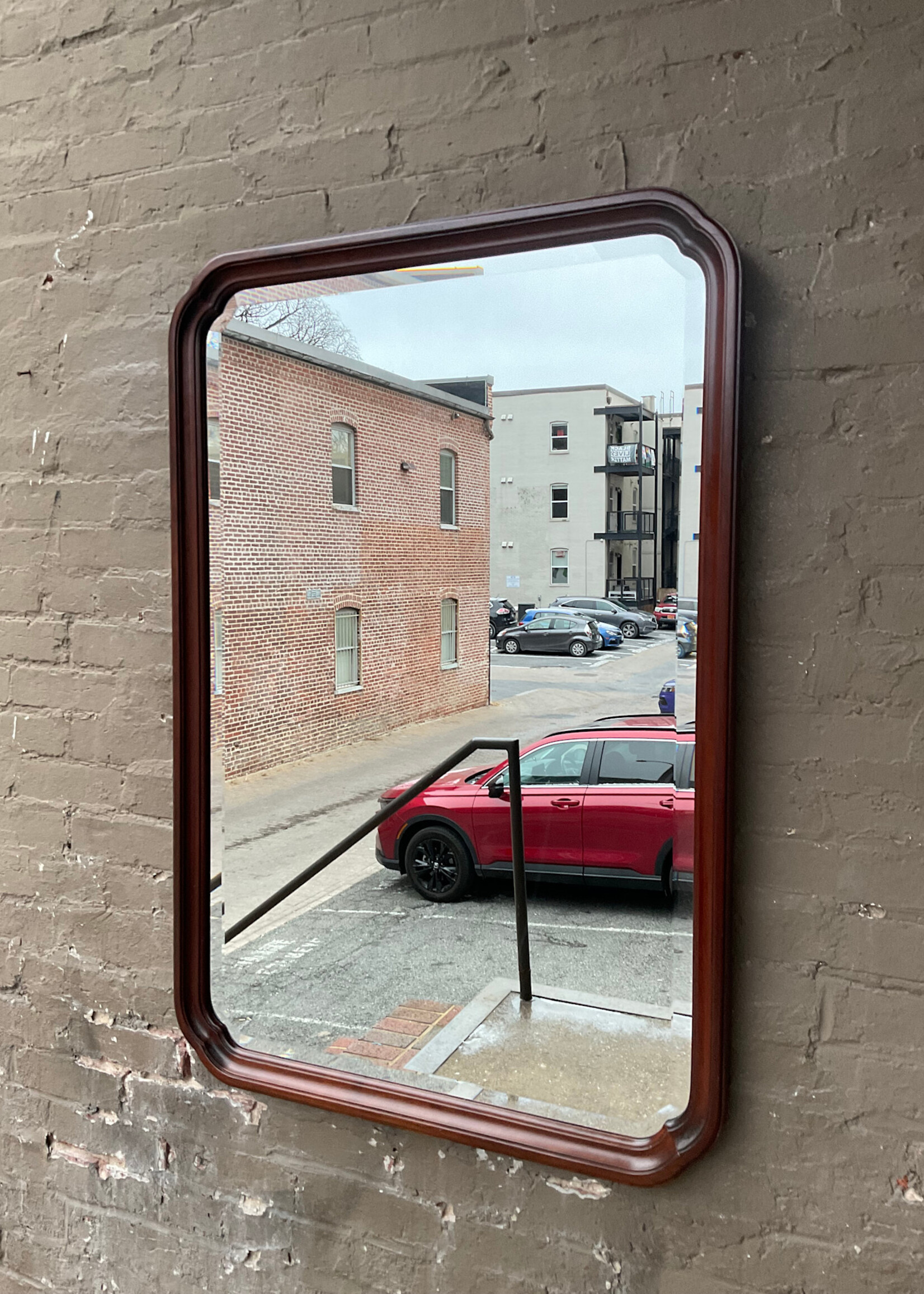 GOODWOOD Queen Anne Mahogany Mirror