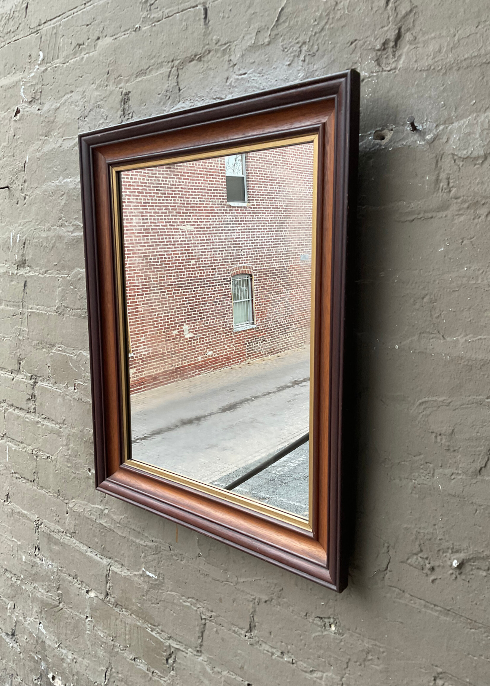 GOODWOOD Partial Gilt Mirror
