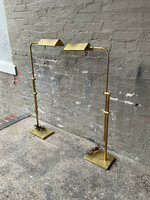 GOODWOOD Pair of Solid Brass Pharmacy Lamps