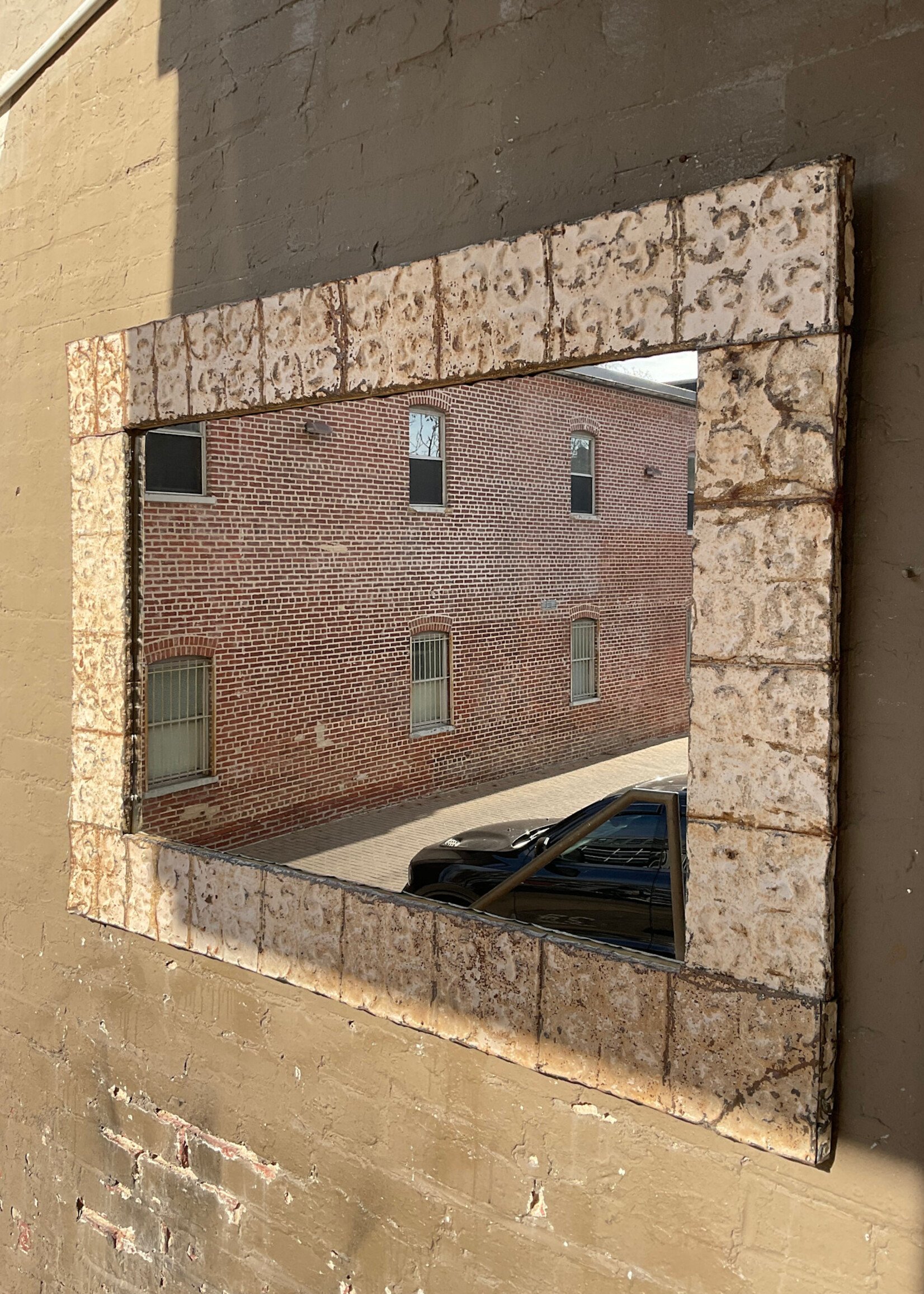 GOODWOOD Reclaimed Tin Tile Mirror