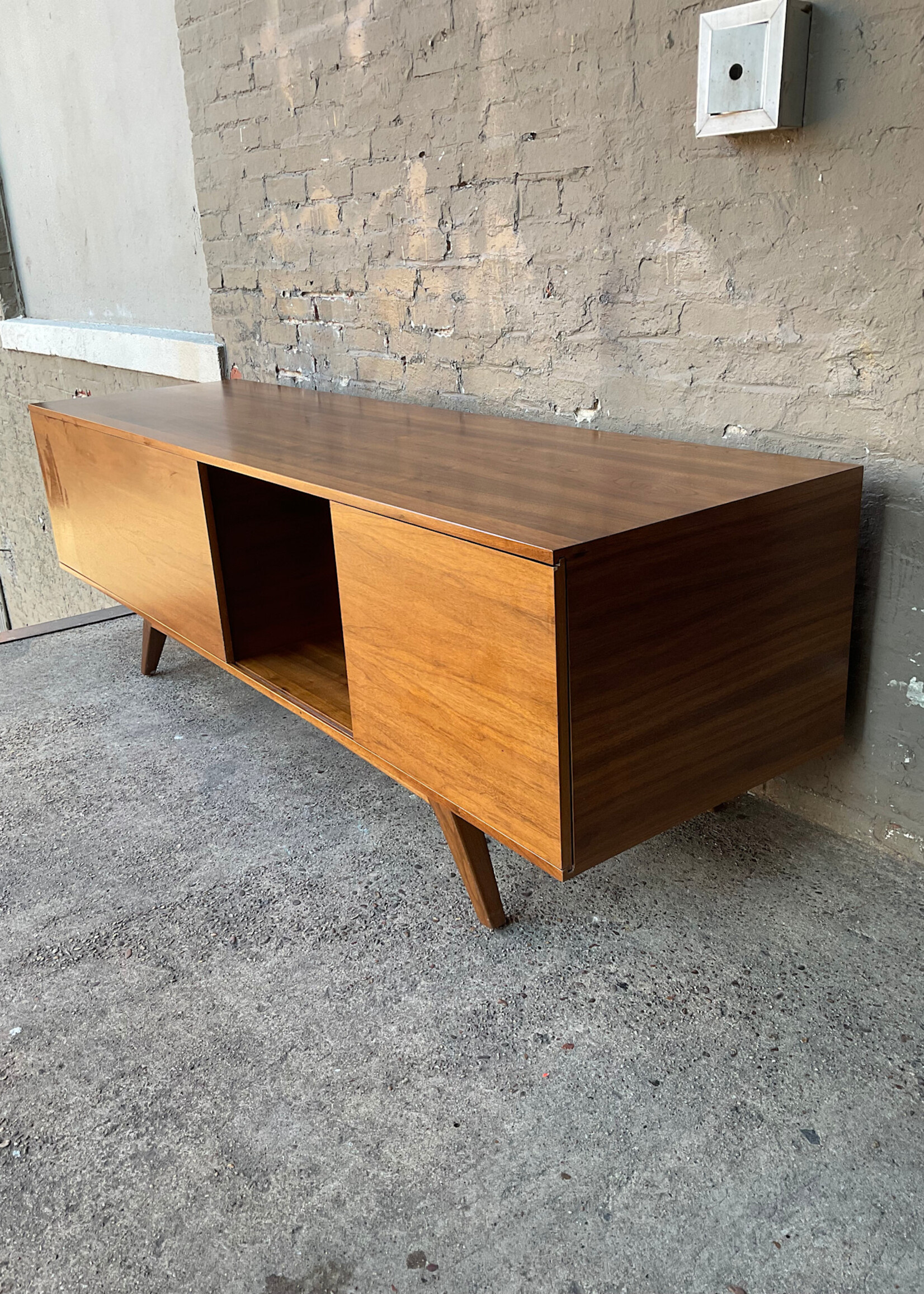 GOODWOOD MCM Style Walnut Credenza