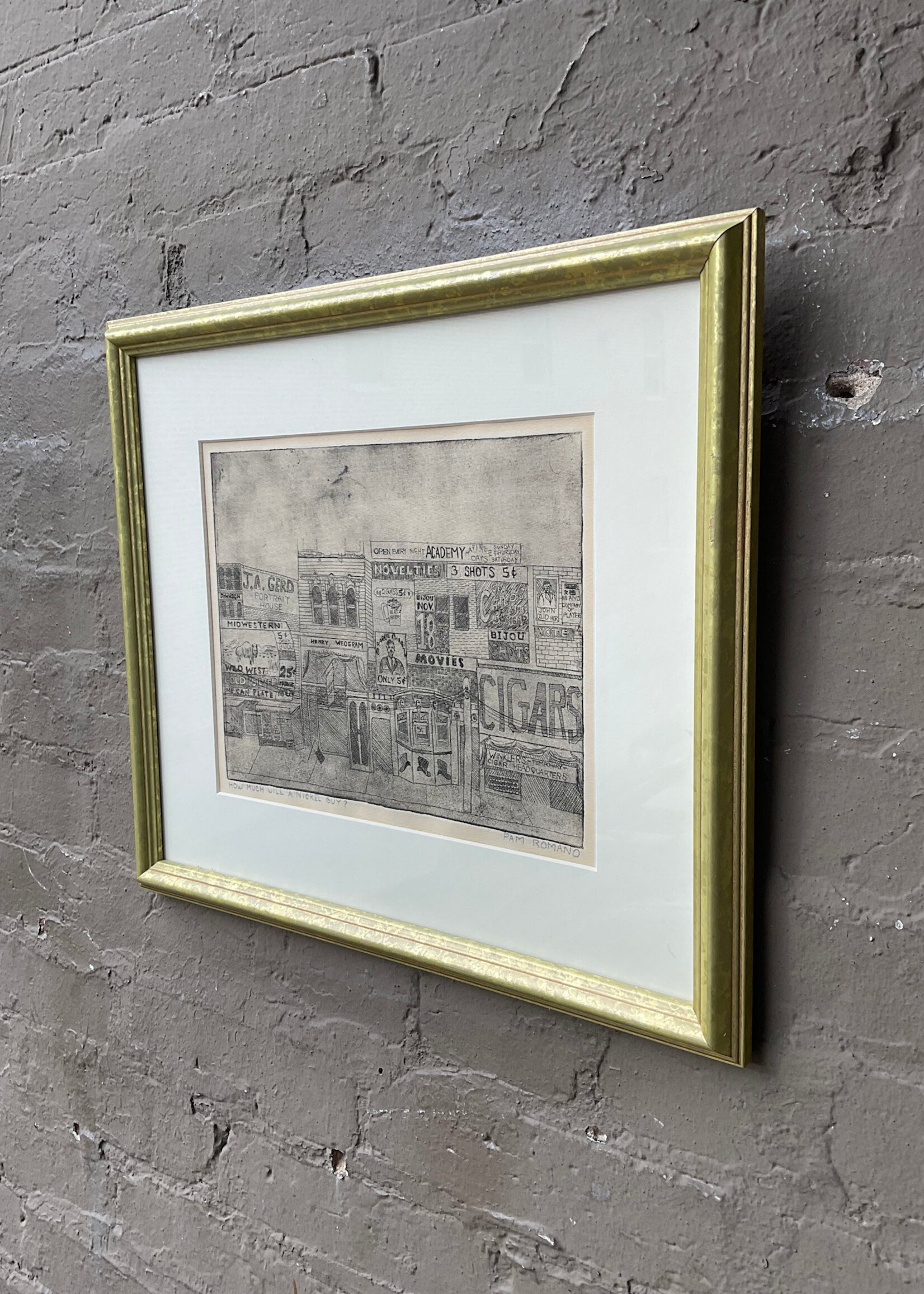 GOODWOOD "How Much Will A Nickel Buy?", Pam Romano