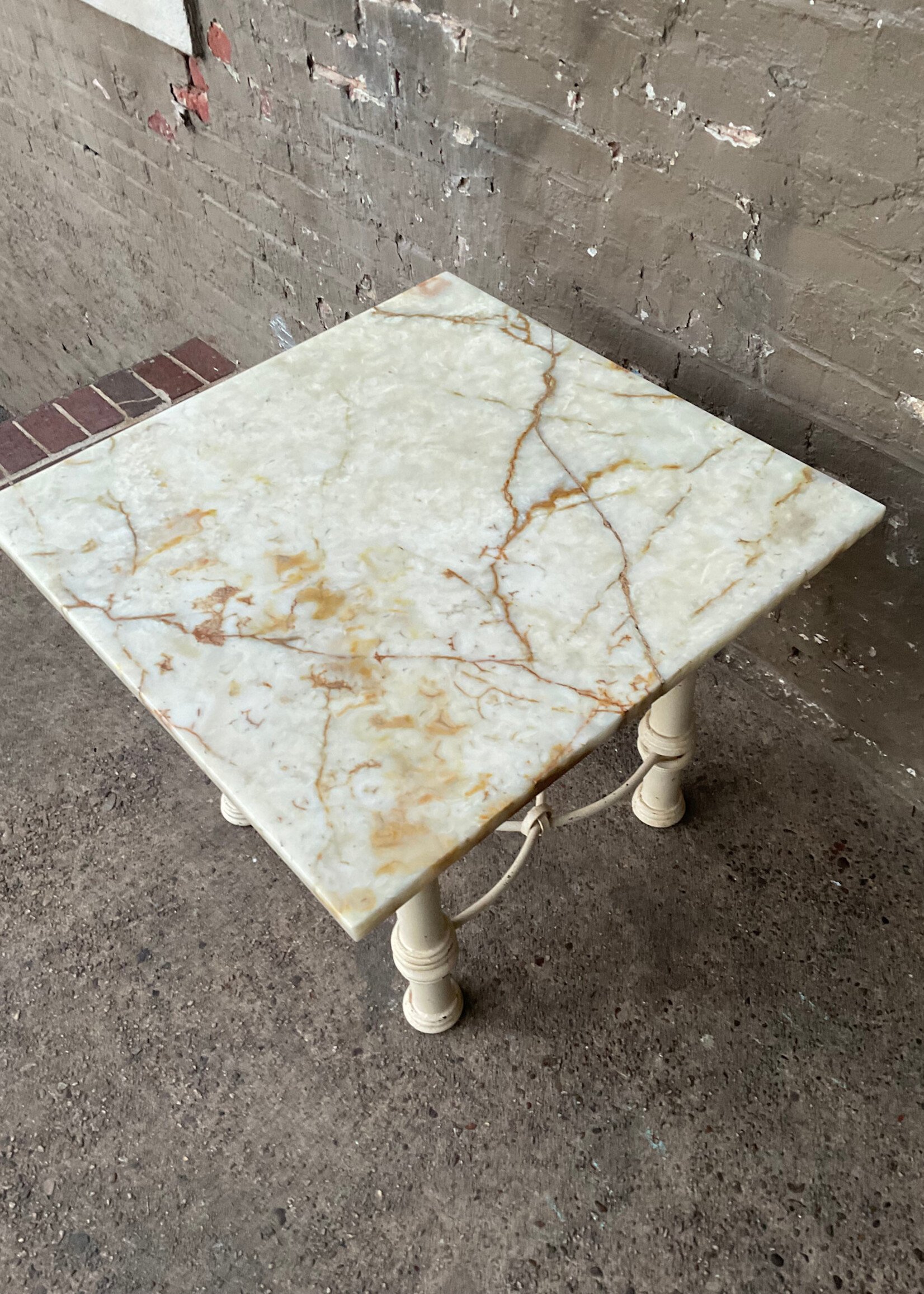 GOODWOOD Onyx Side Table, Repaired