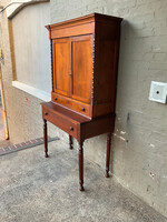 GOODWOOD Antique Walnut Step Back Cupboard