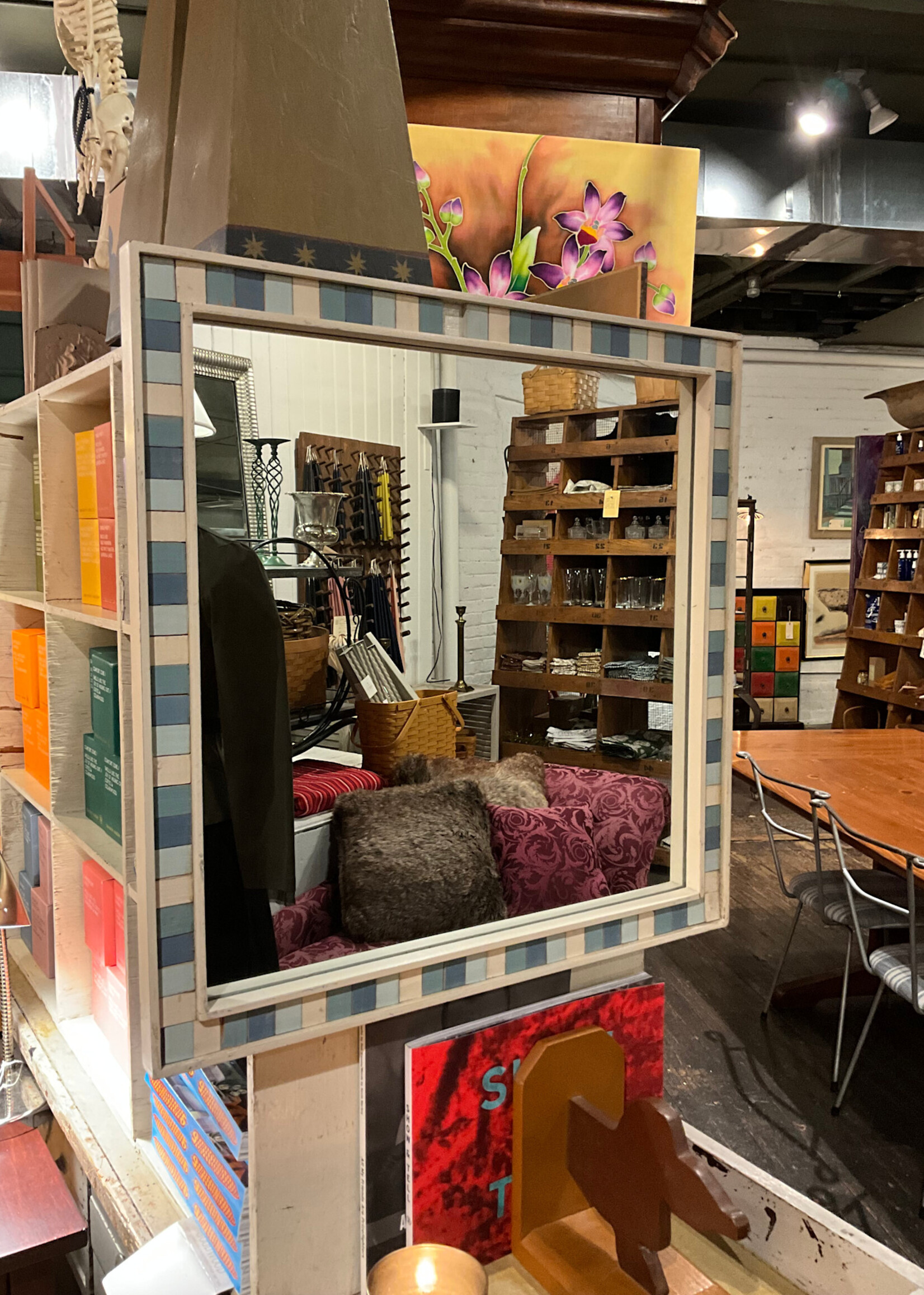 GOODWOOD Wood Tile Mirror