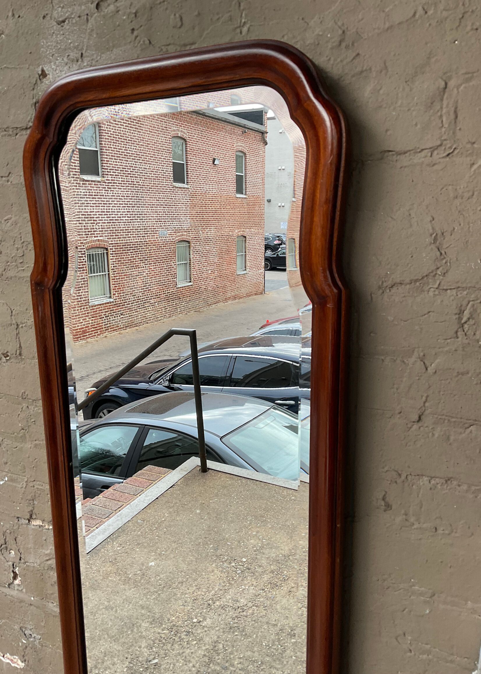 GOODWOOD Queen Anne Style Mahogany Mirror