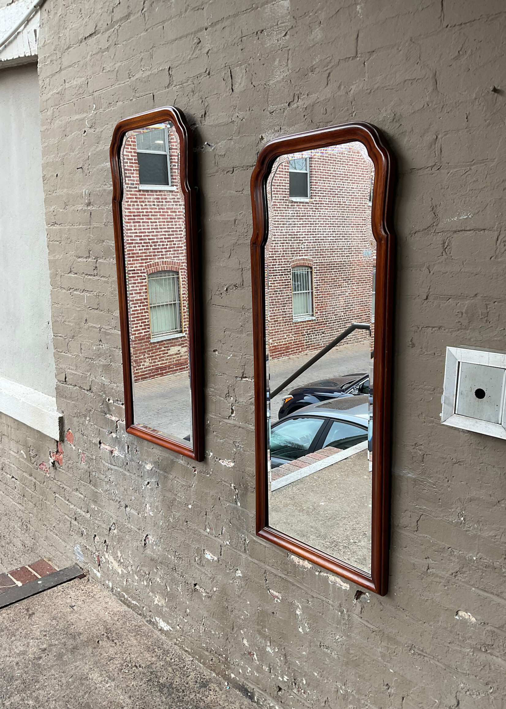 GOODWOOD Queen Anne Style Mahogany Mirror