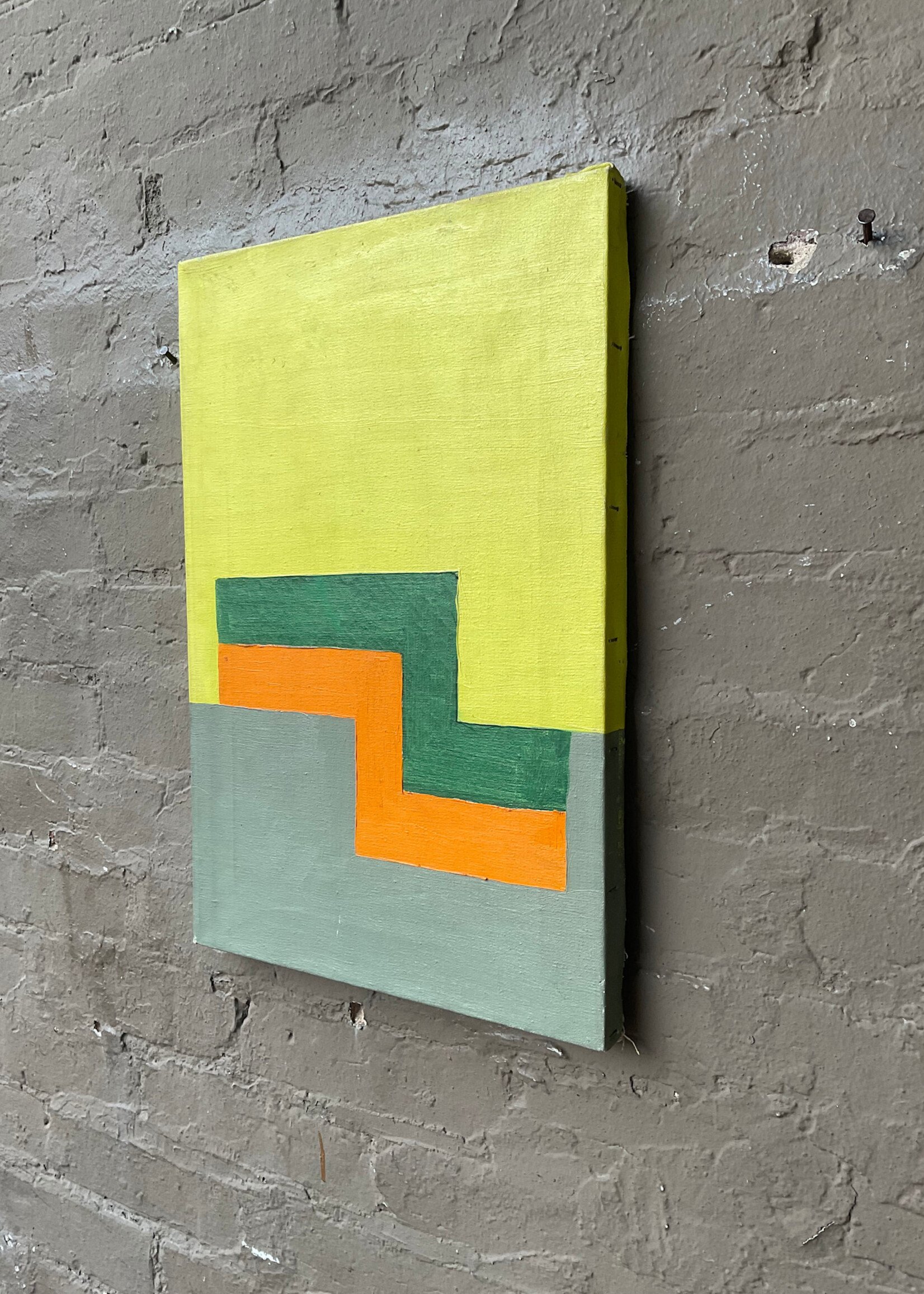 GOODWOOD Vintage Abstract, Oil on Canvas