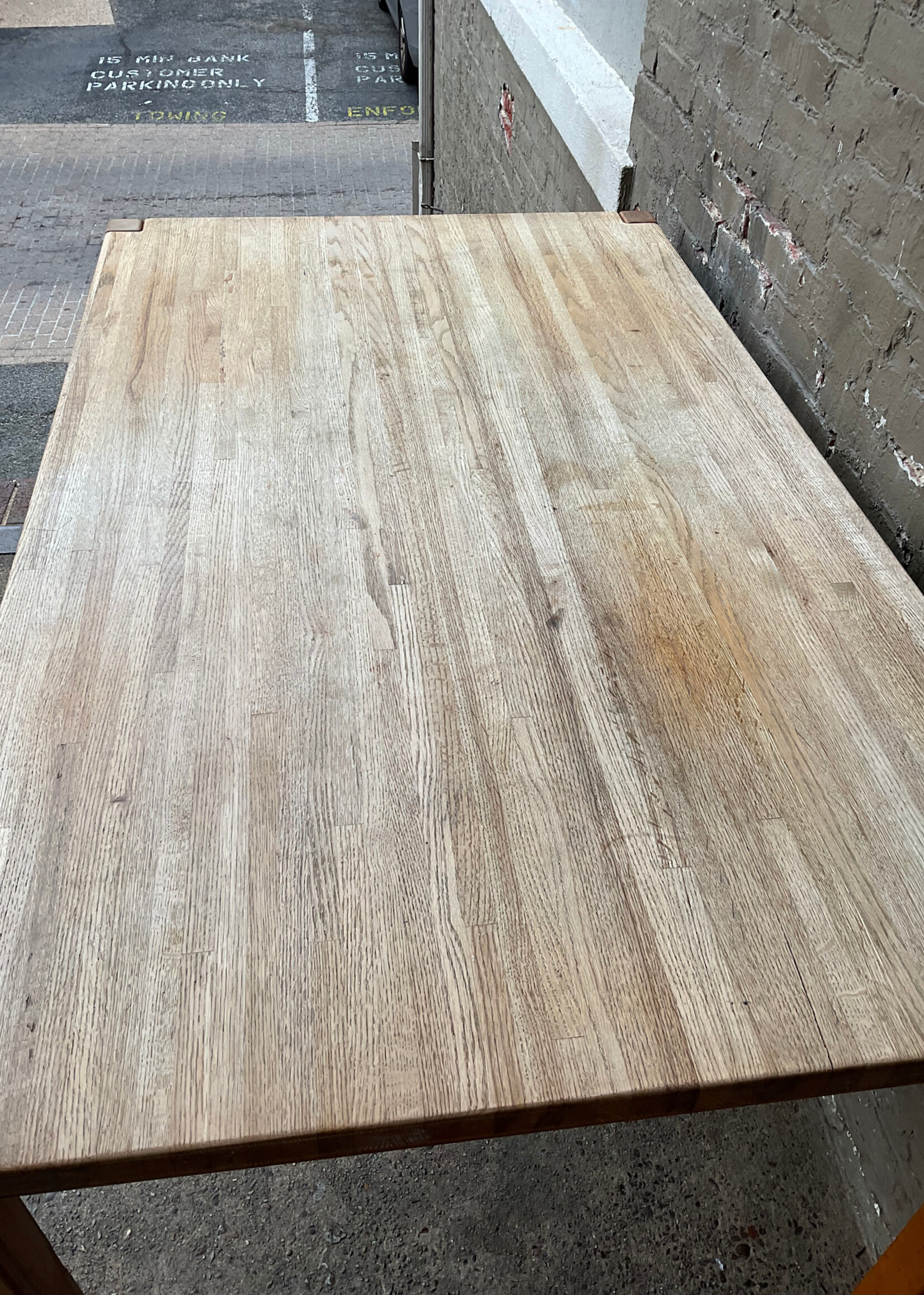 GOODWOOD Vintage Oak Butcher Block Table