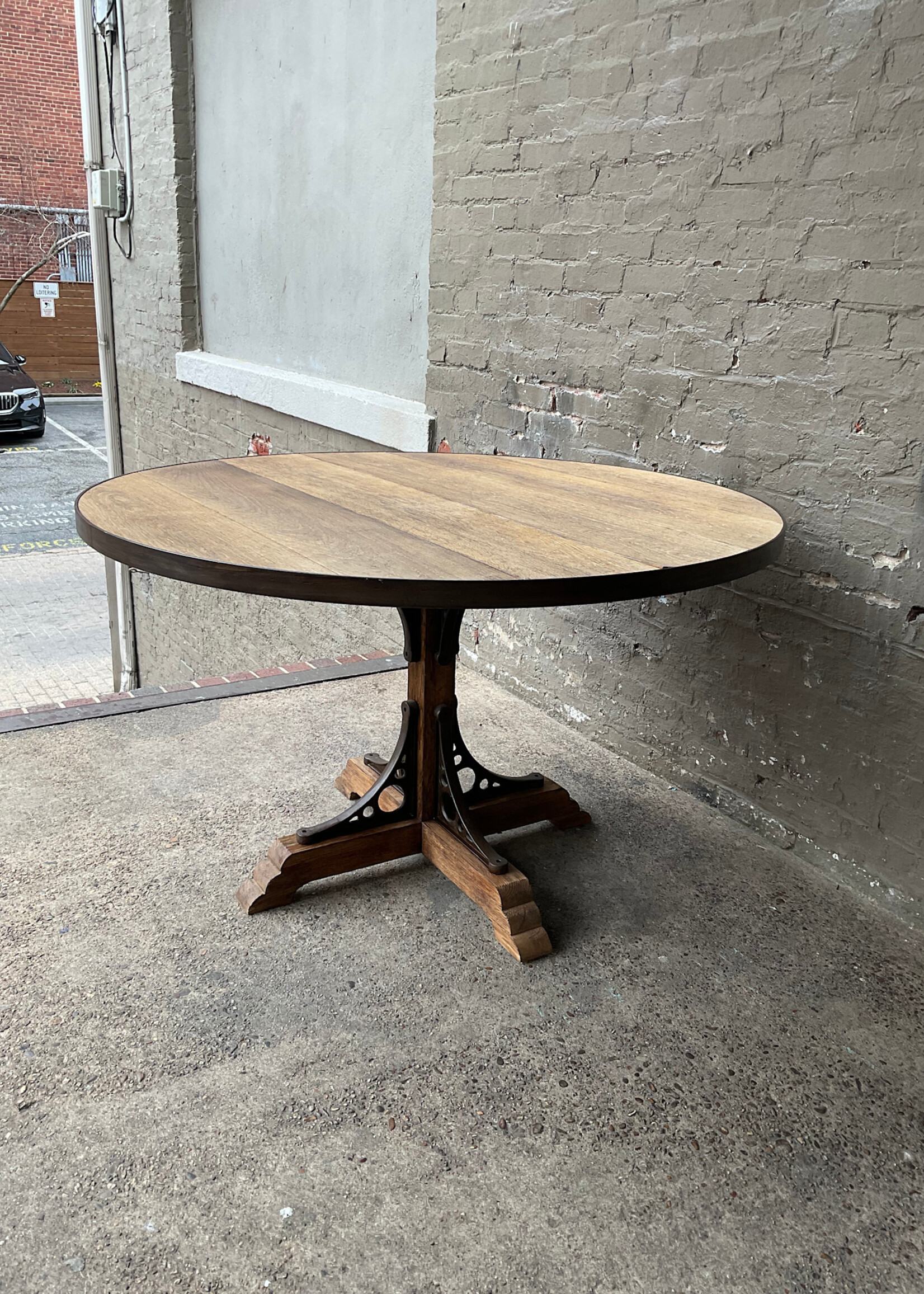 GOODWOOD Vintage Oak & Iron Table