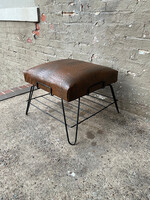 GOODWOOD MCM Vinyl Footstool