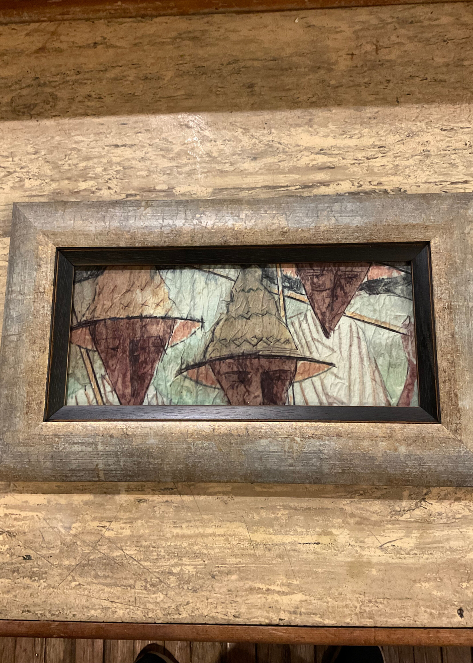 GOODWOOD Framed Print, 3 Men in Hats