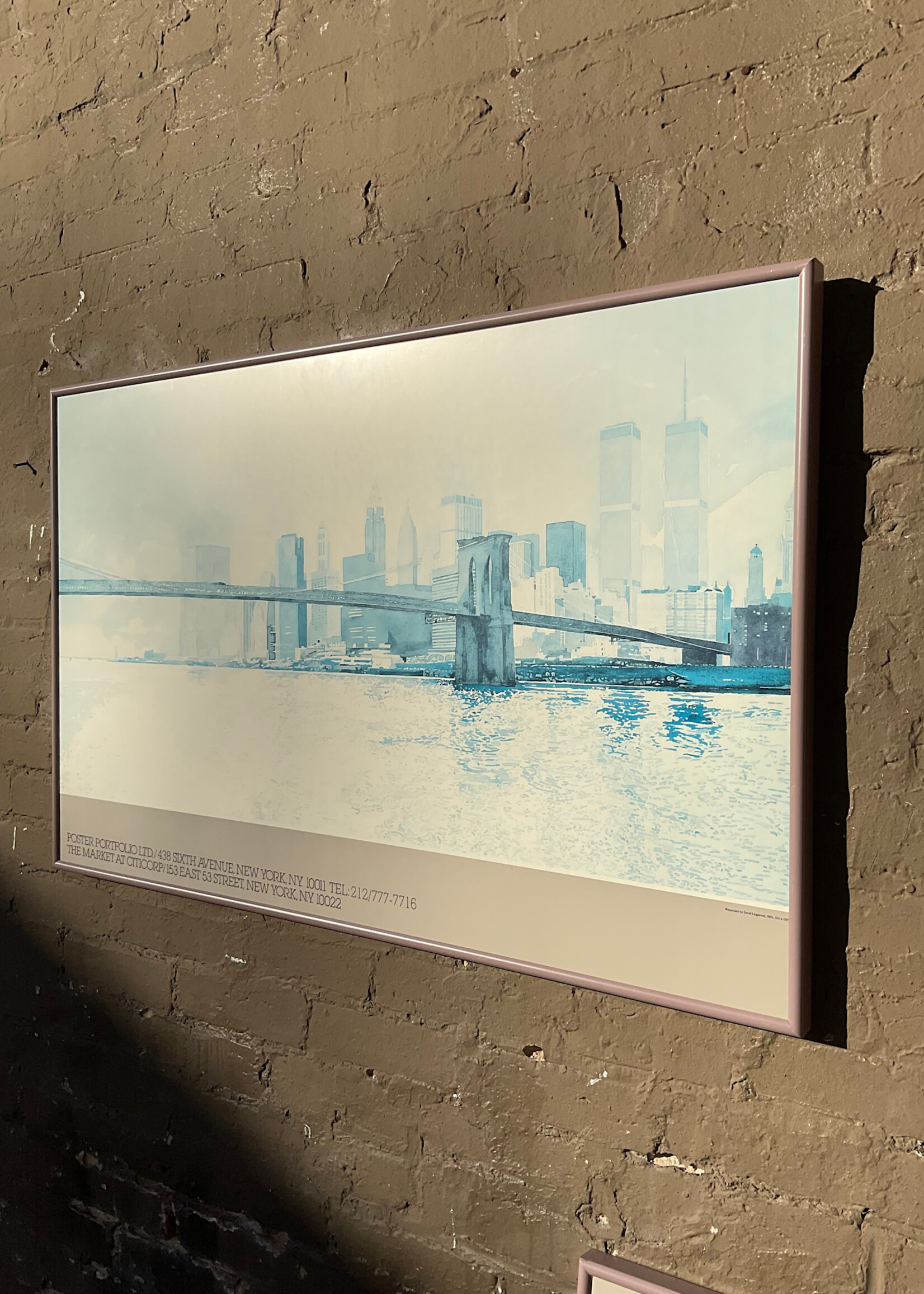 GOODWOOD Brooklyn Bridge Poster
