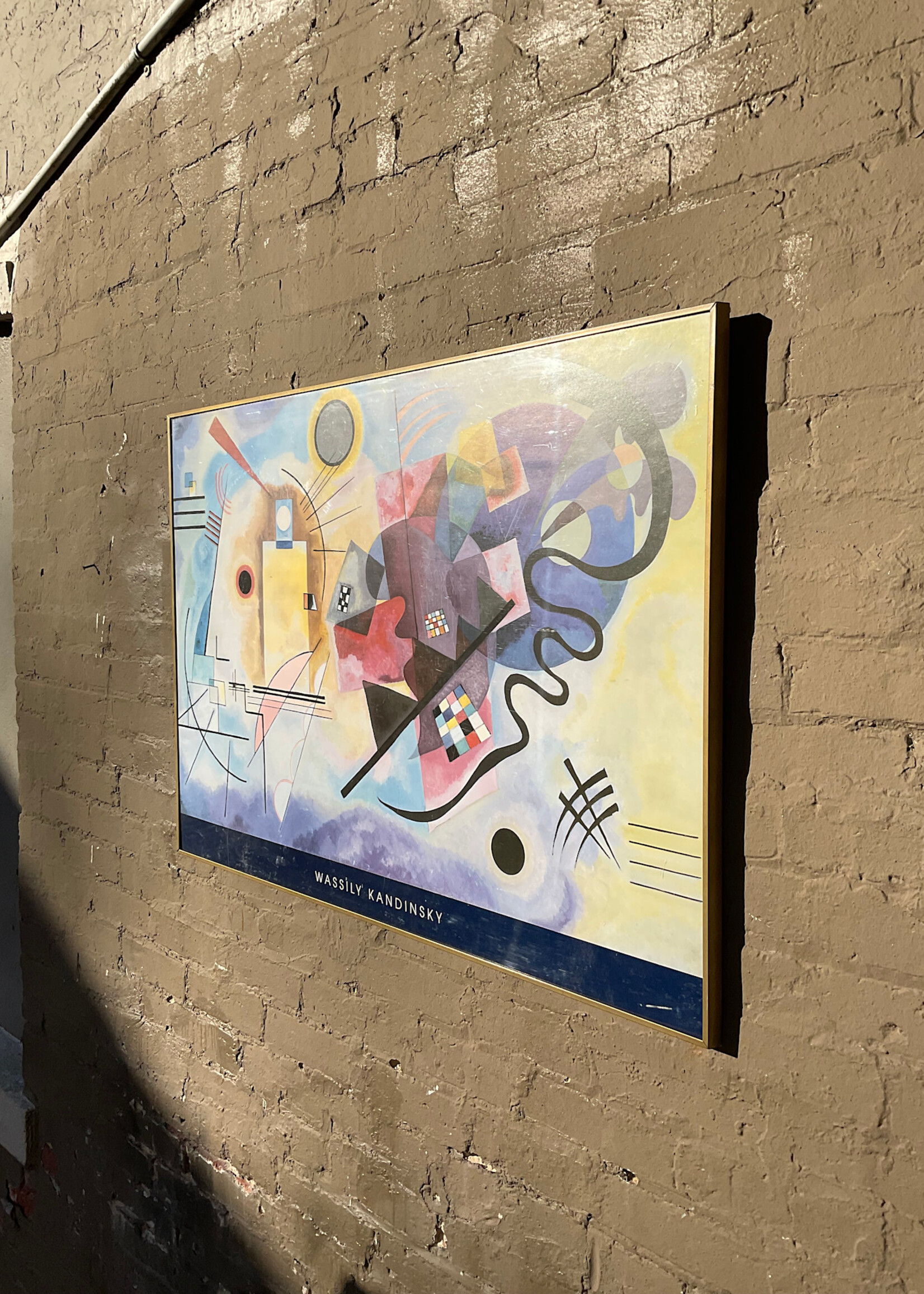 GOODWOOD Kandinsky Poster, Plexi Imperfections