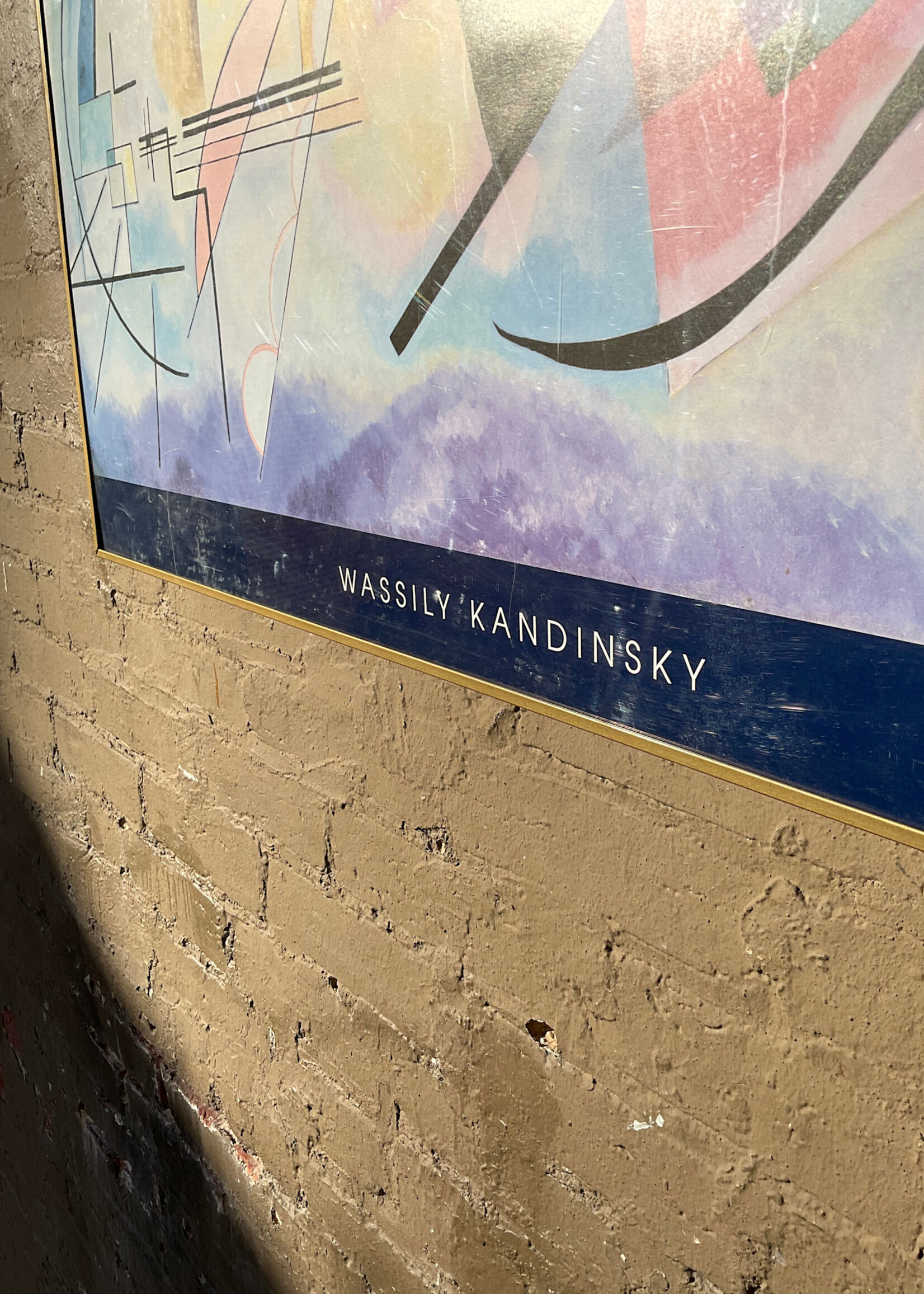 GOODWOOD Kandinsky Poster, Plexi Imperfections