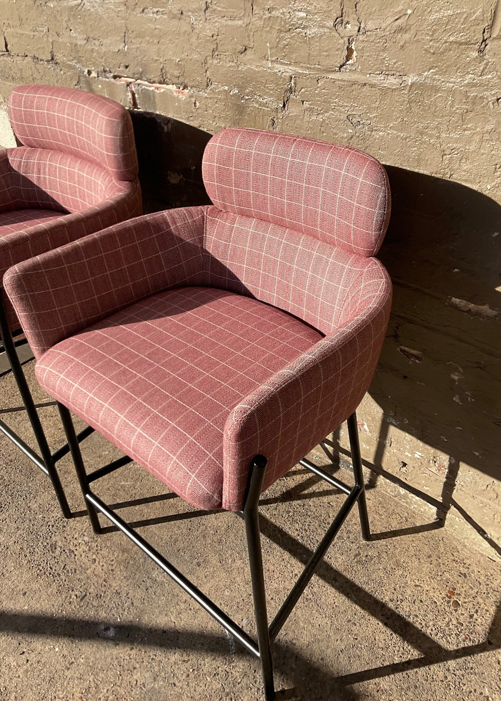 GOODWOOD Pair of Commercial Grade Counter Stools