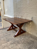 GOODWOOD Handmade Heart Pine Trestle Table