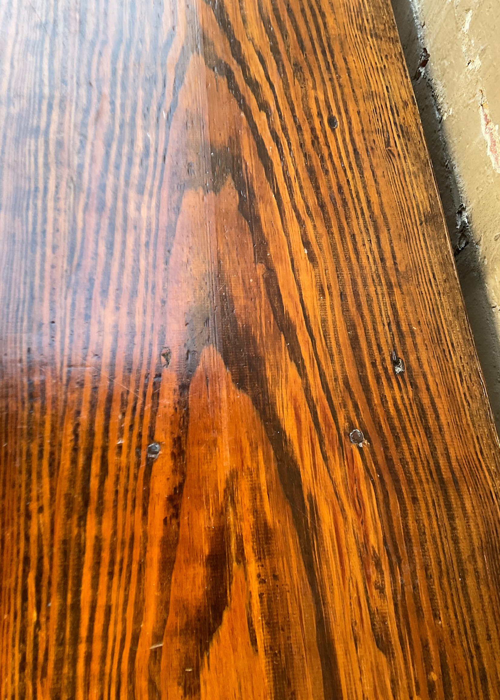 GOODWOOD Handmade Heart Pine Trestle Table