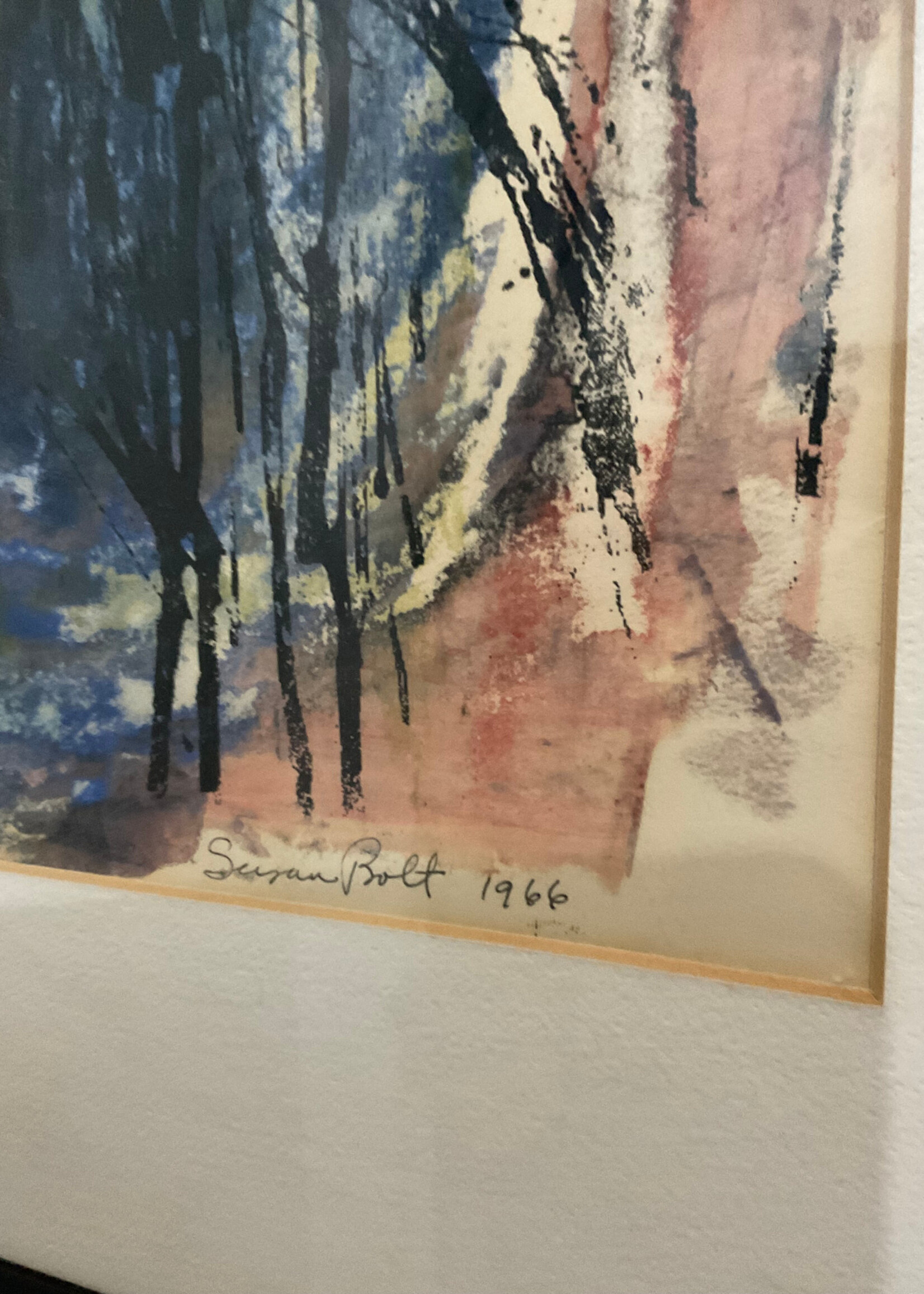 GOODWOOD Portrait Serigraph, Susan Bolt, 1966