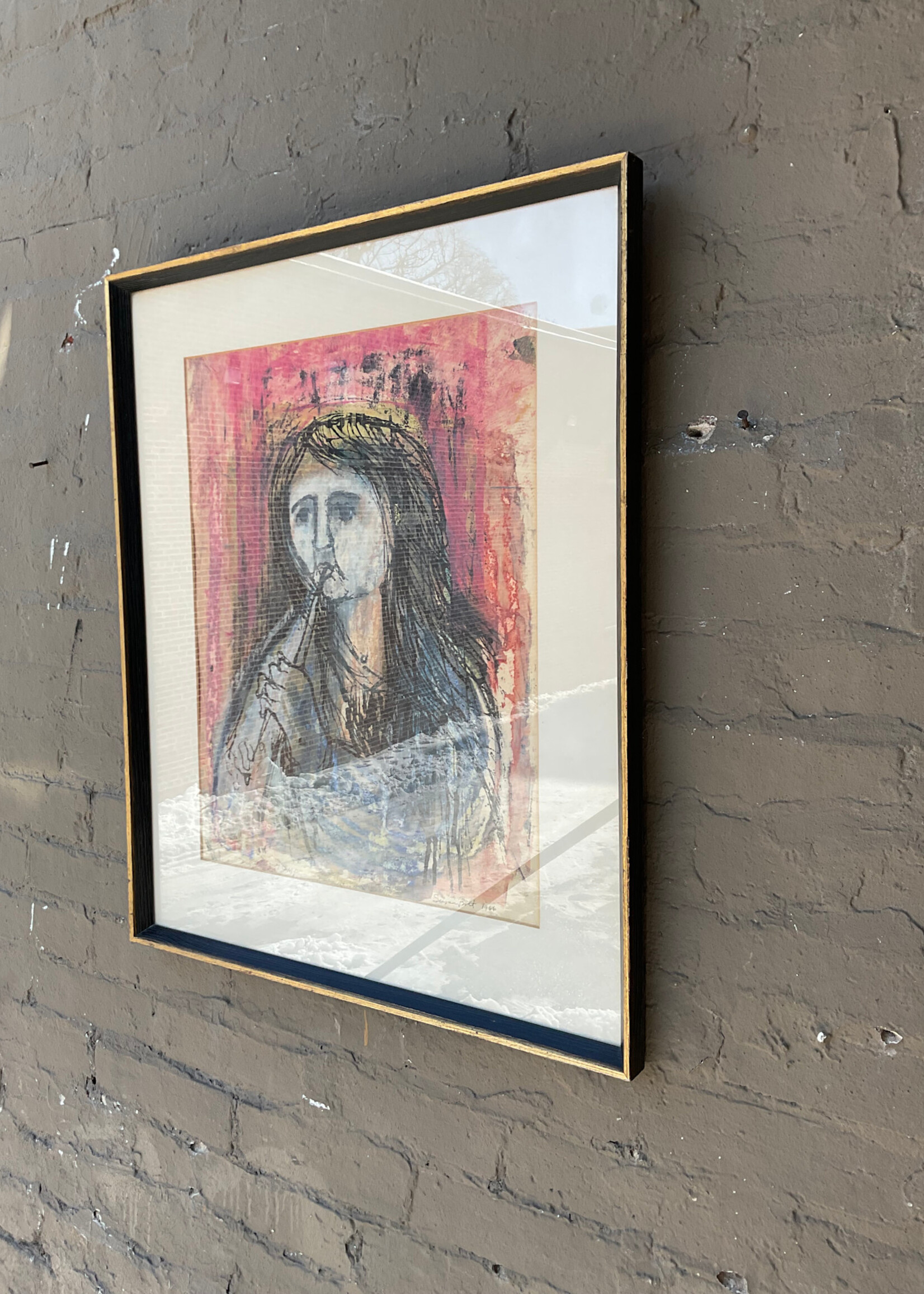 GOODWOOD Portrait Serigraph, Susan Bolt, 1966