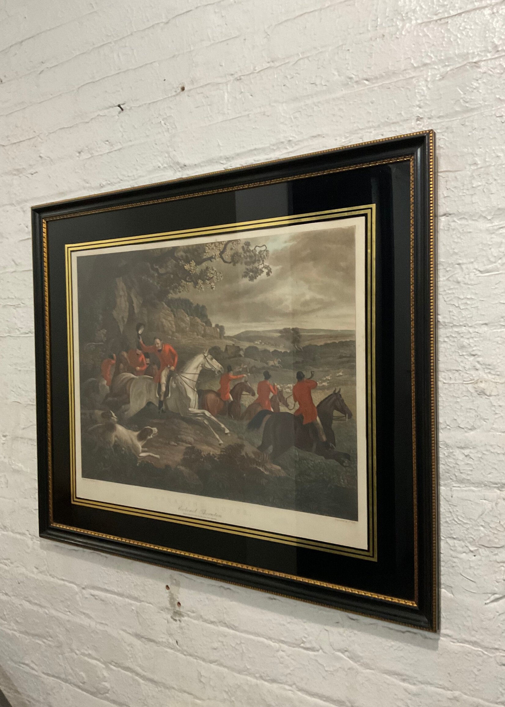 GOODWOOD Large Fox Hunt Print
