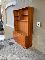 GOODWOOD Hundevad Danish Modern Teak 2 Piece Cabinet