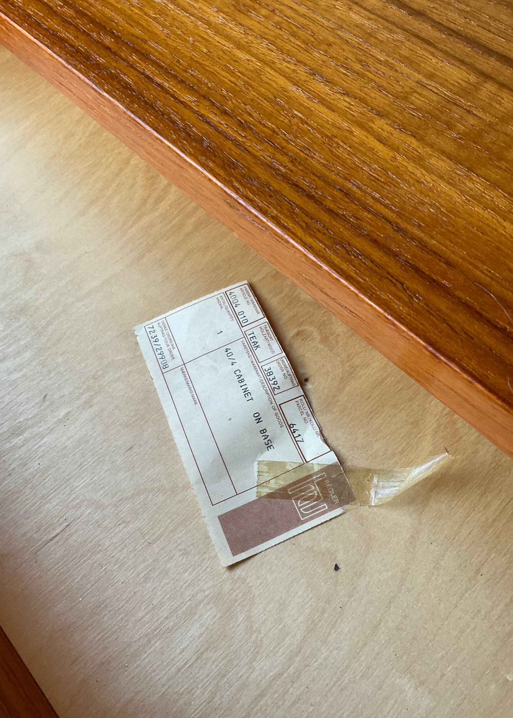 GOODWOOD Hundevad Danish Modern Teak 2 Piece Cabinet