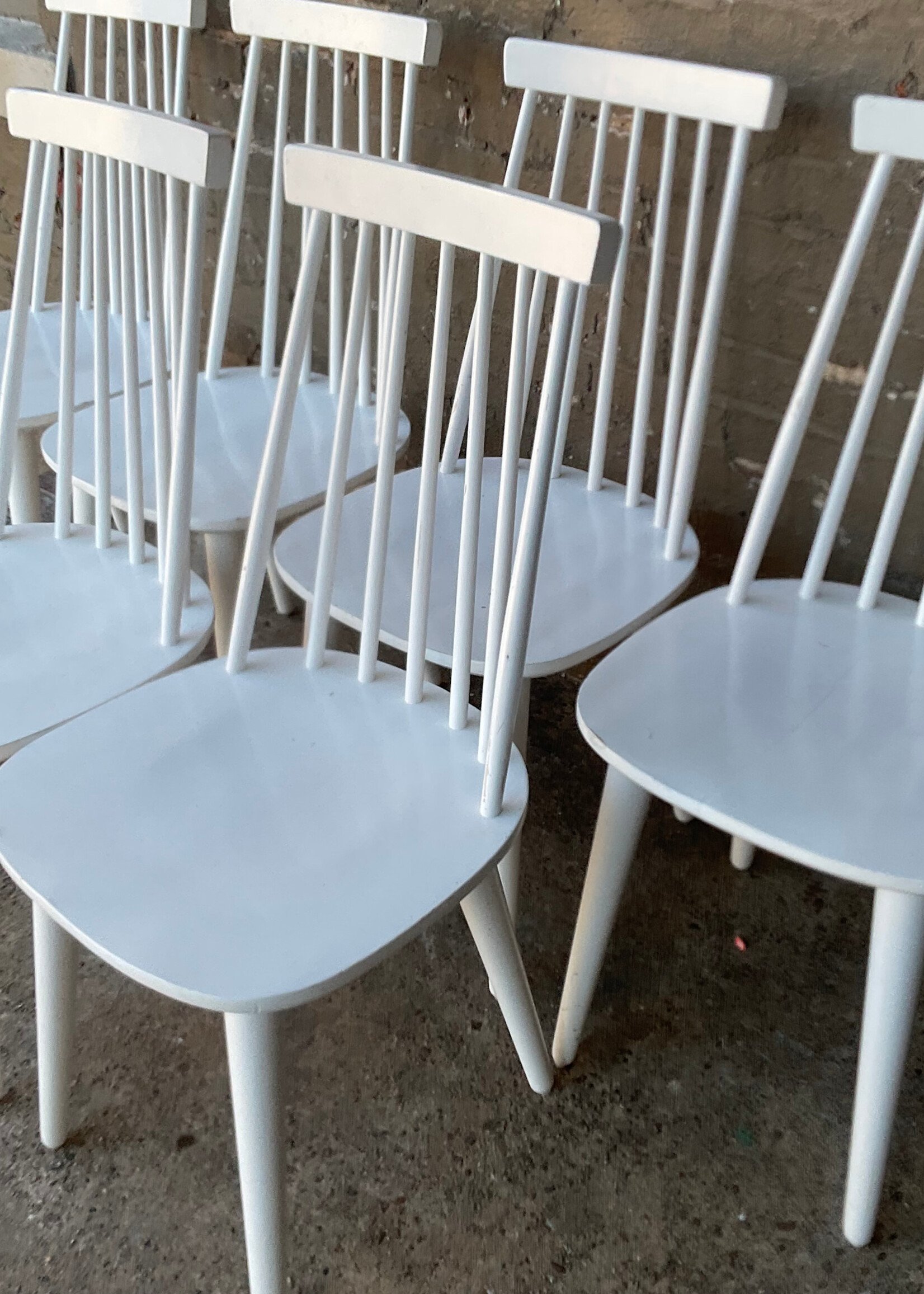 GOODWOOD Set of 6 MCM Style Dining Chairs