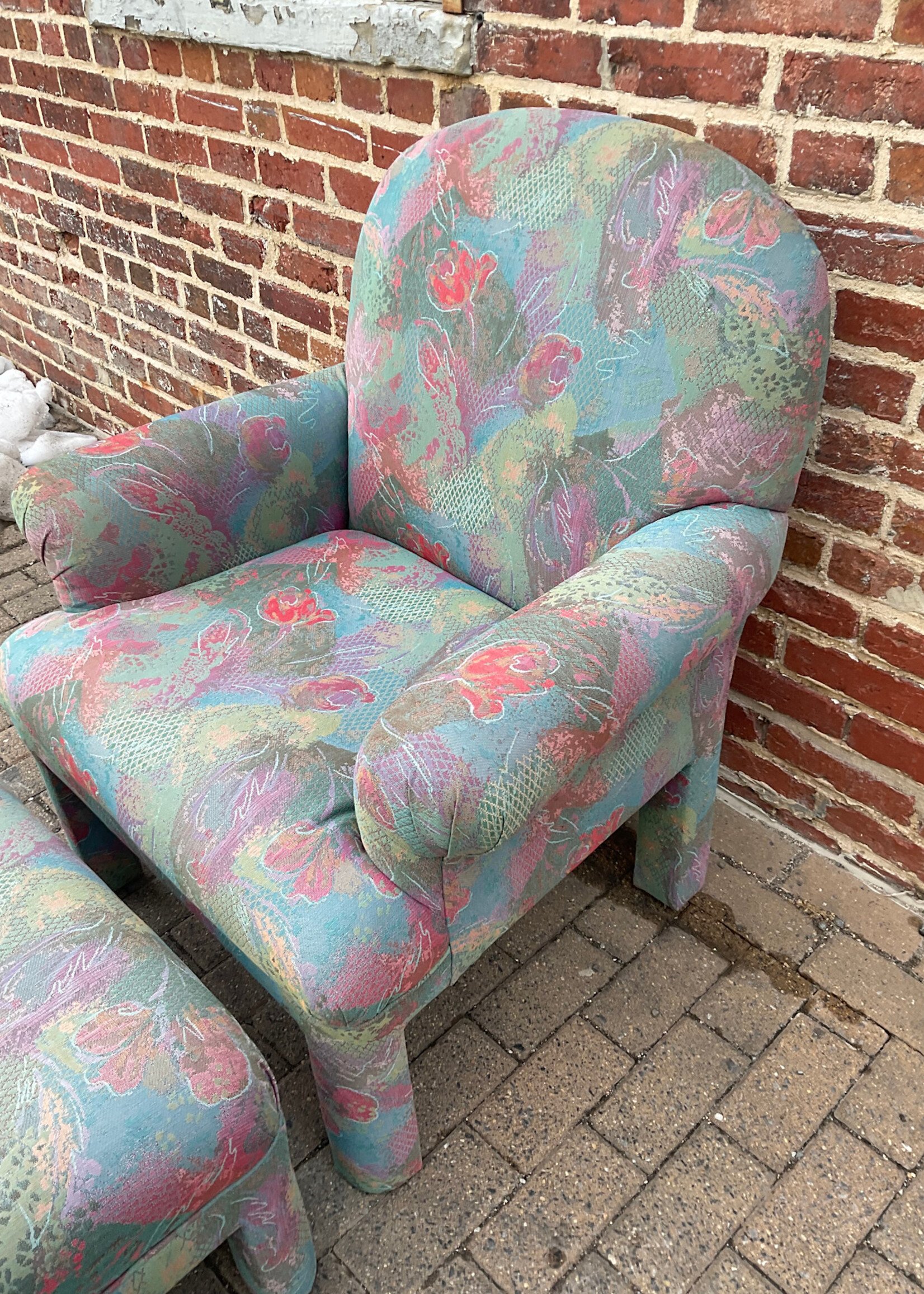 GOODWOOD Post Modern Chair & Ottoman