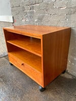 GOODWOOD Danish Modern Cherry Media Cart