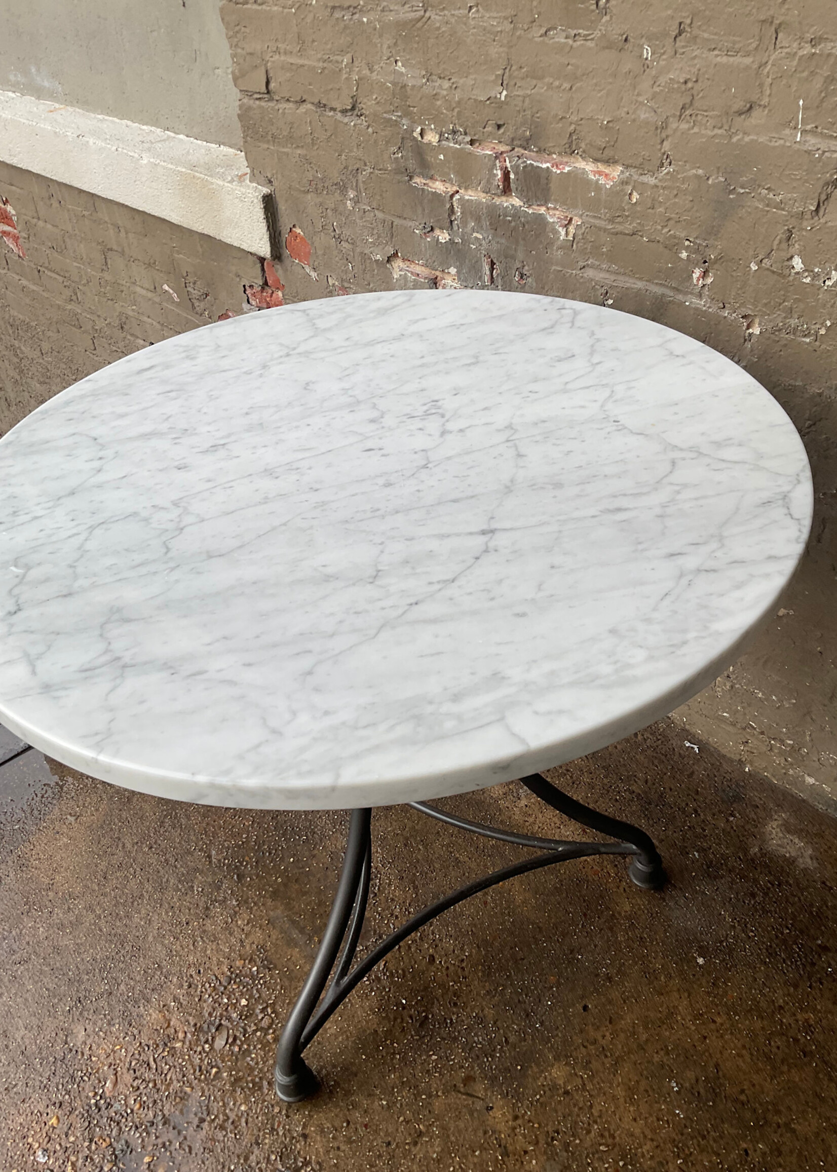 GOODWOOD Crate & Barrel Marble Bistro Table