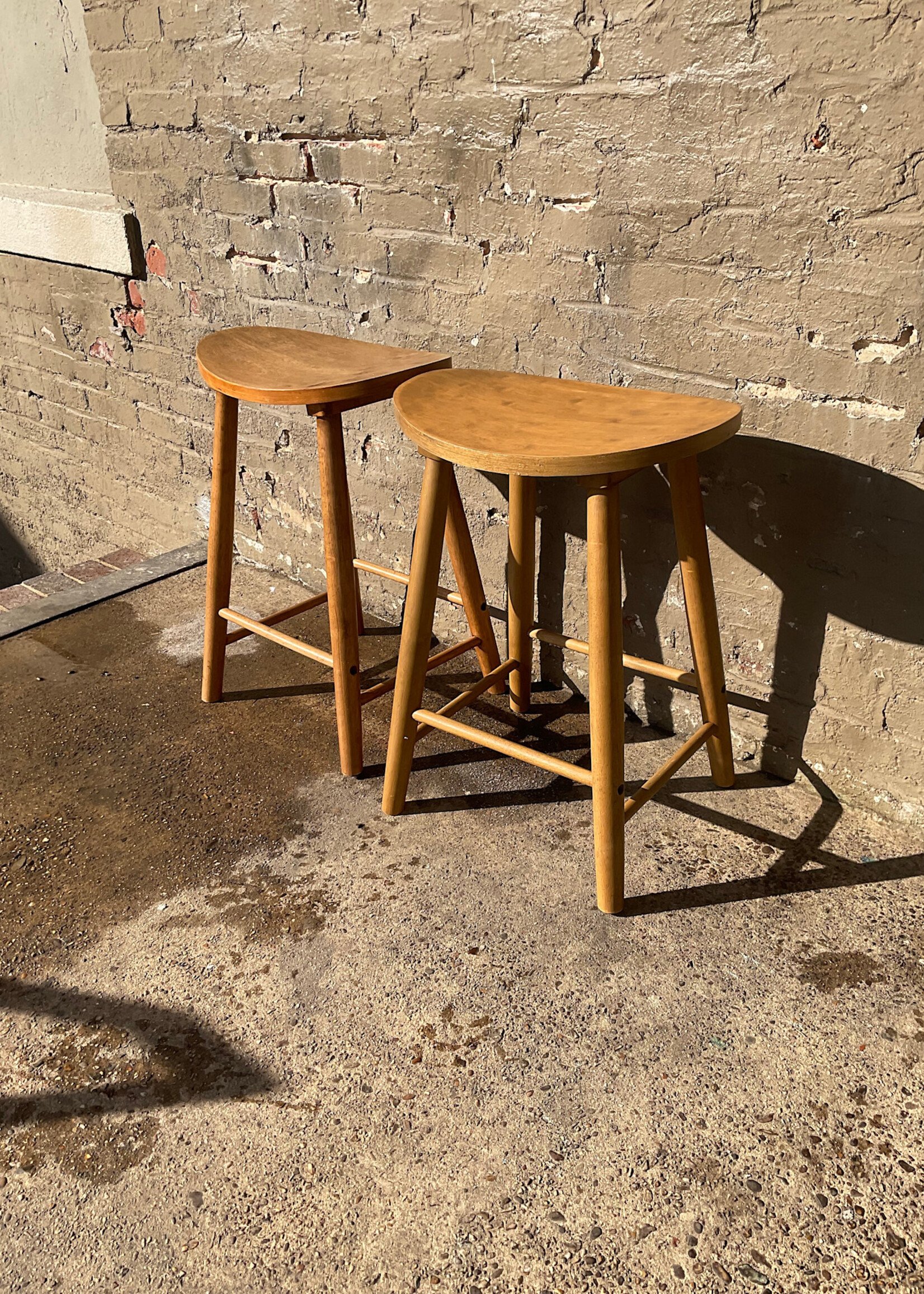 GOODWOOD Pair of Modern Counter Stools