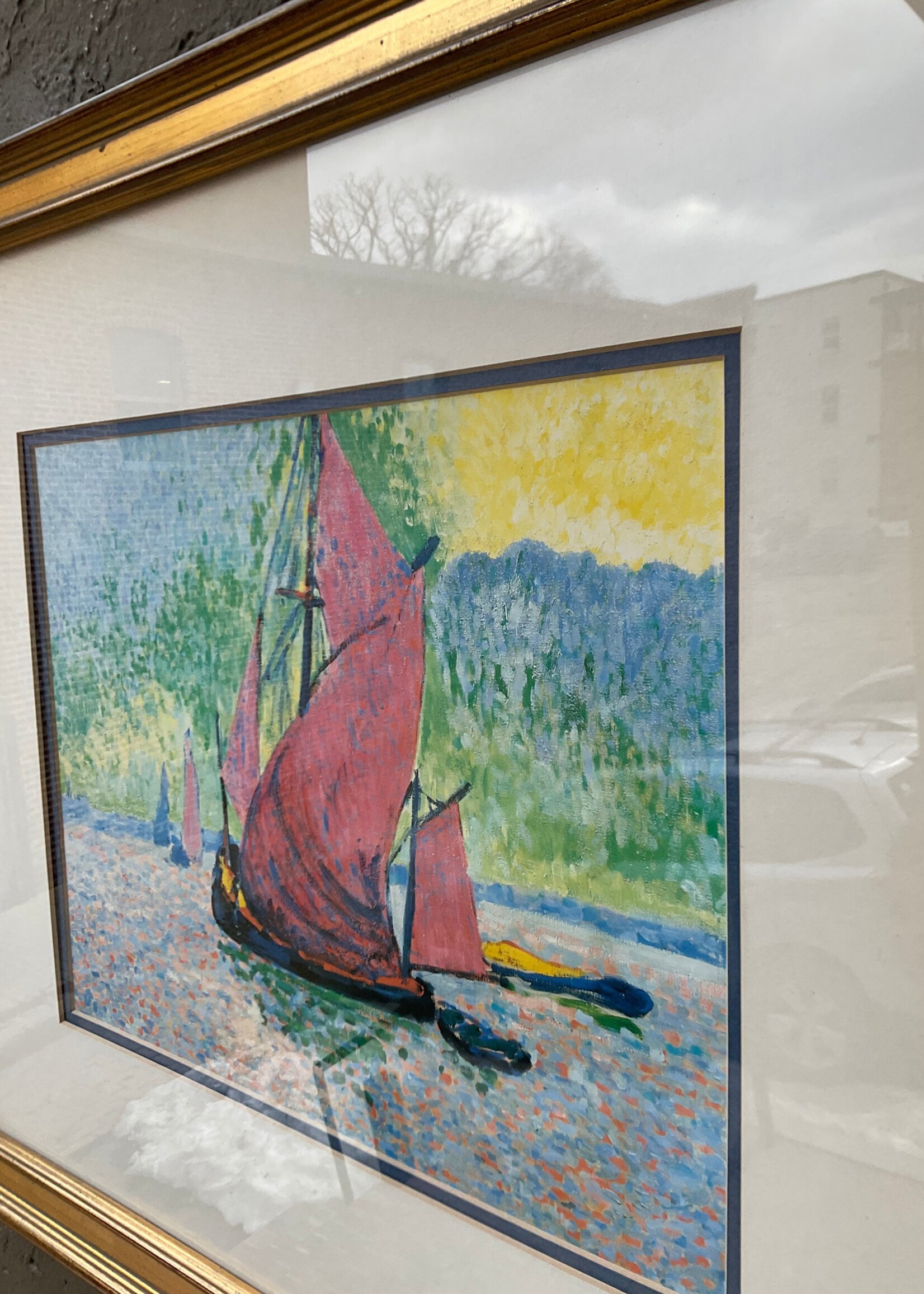 GOODWOOD Framed Boat Print