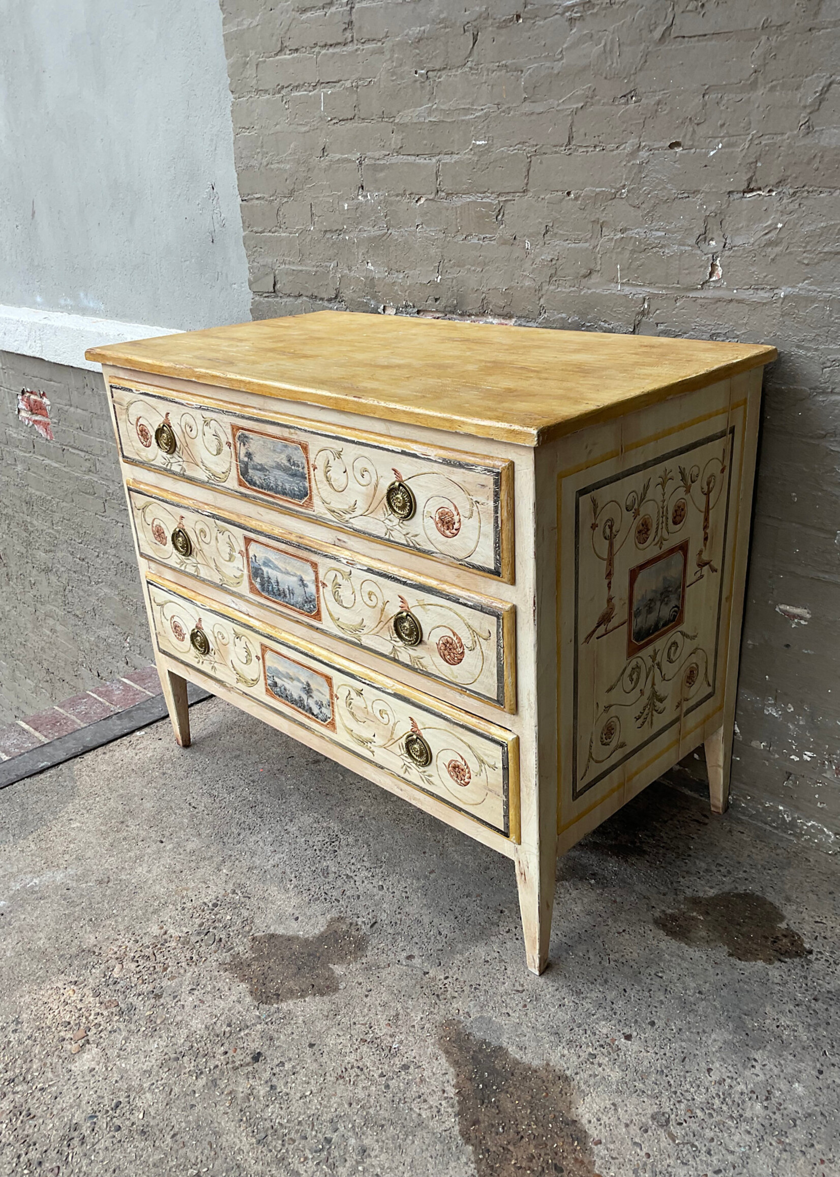 GOODWOOD Italianate Painted Chest of Drawers