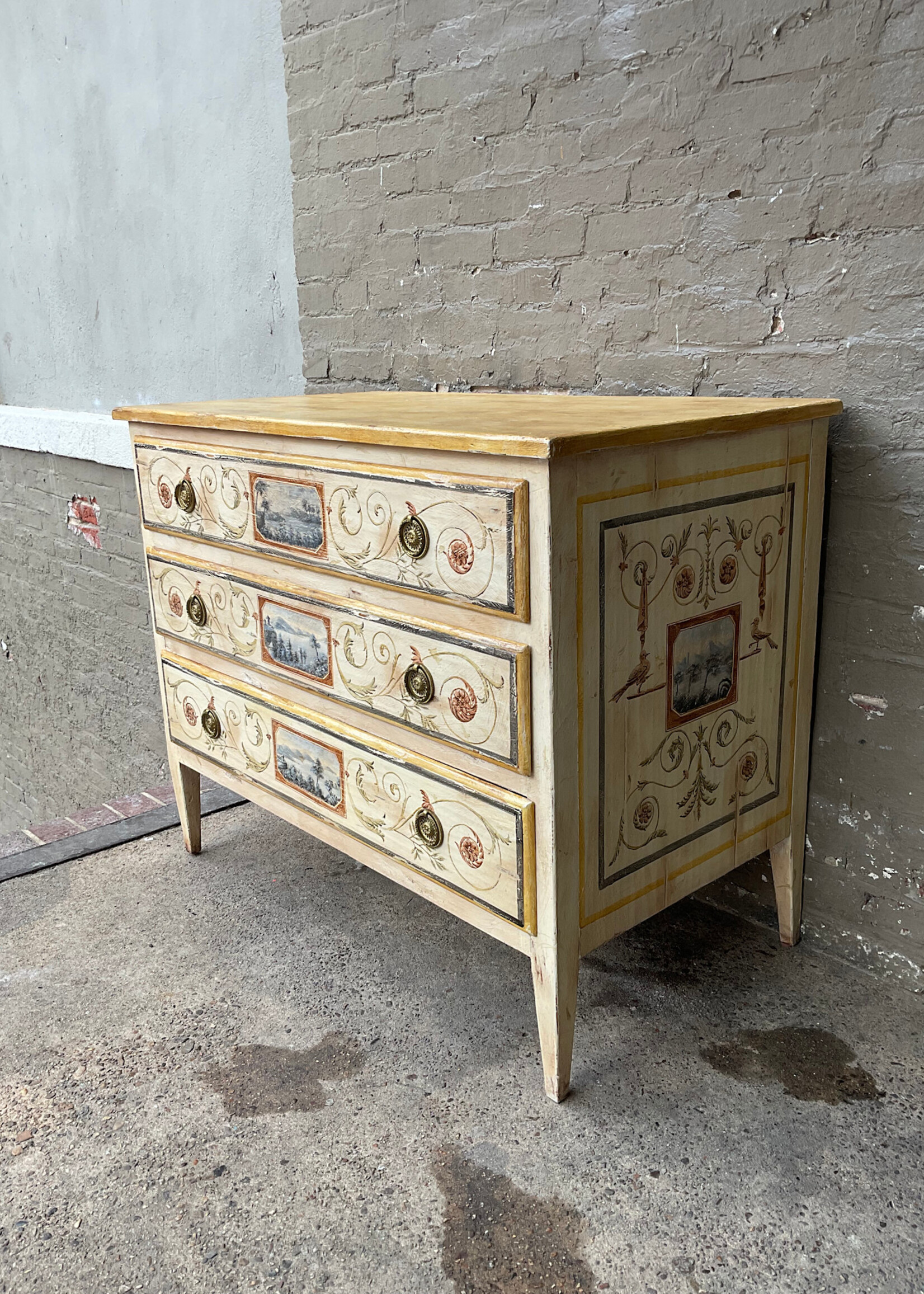 GOODWOOD Italianate Painted Chest of Drawers