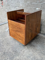 GOODWOOD Rolf Hesland Danish Modern Rosewood Magazine Stand