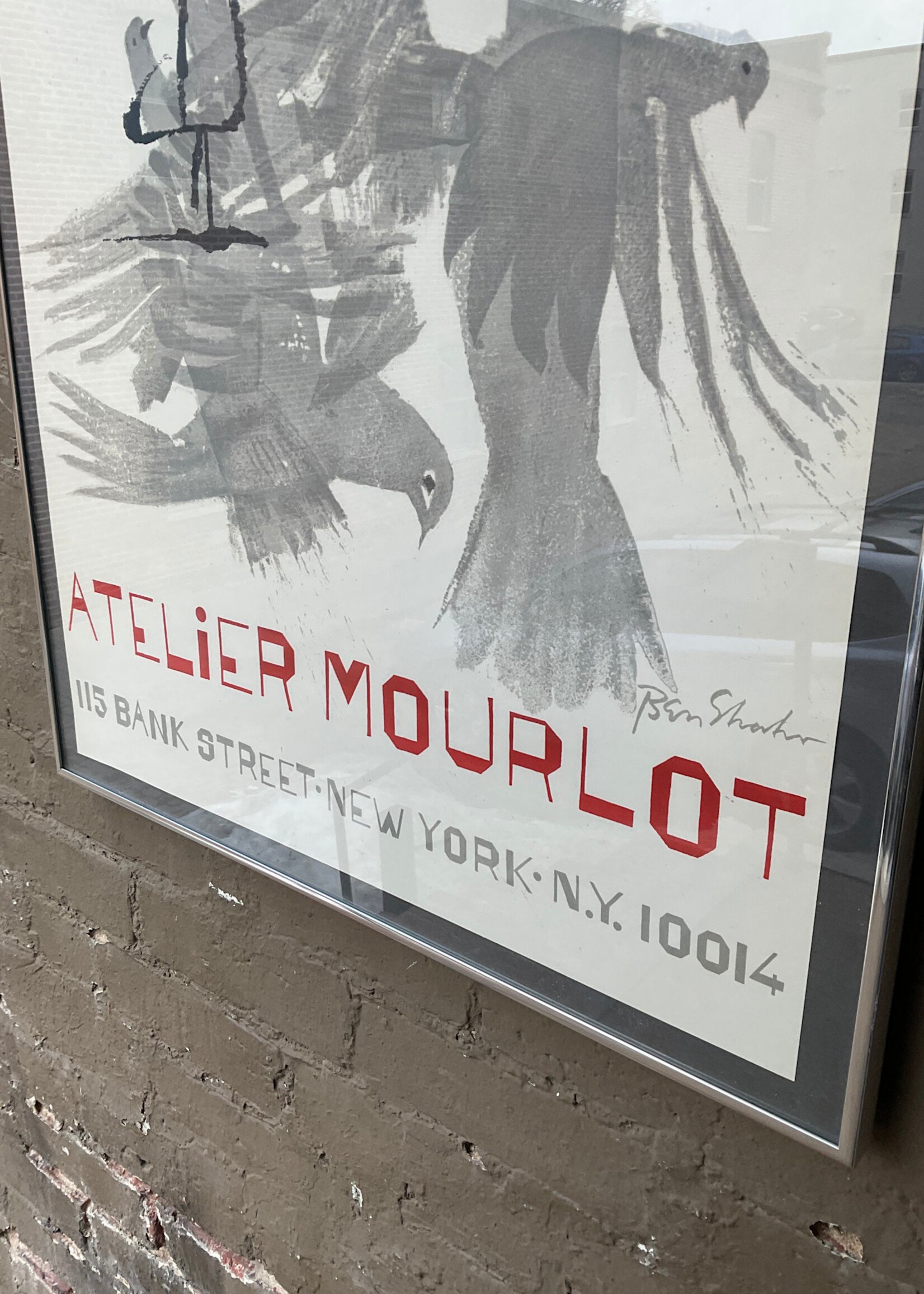 GOODWOOD Ben Shahn Lithograph with Certificate