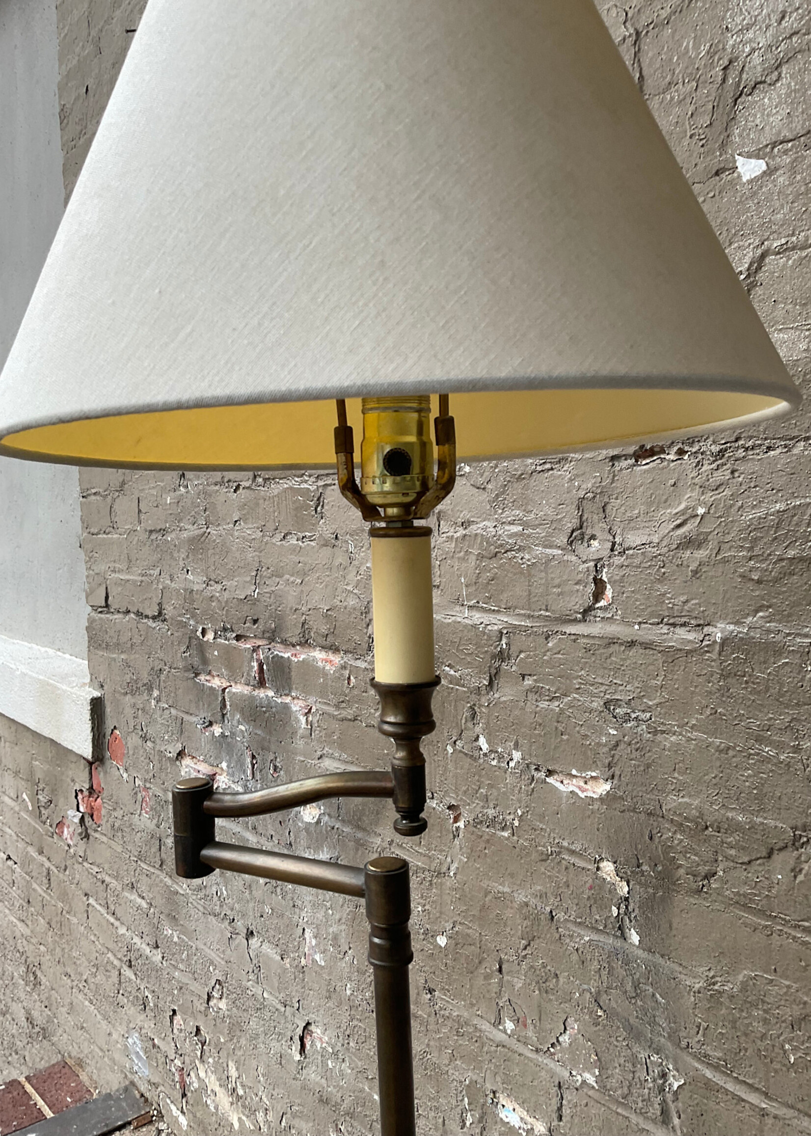 GOODWOOD Vintage Brass Floor Lamp