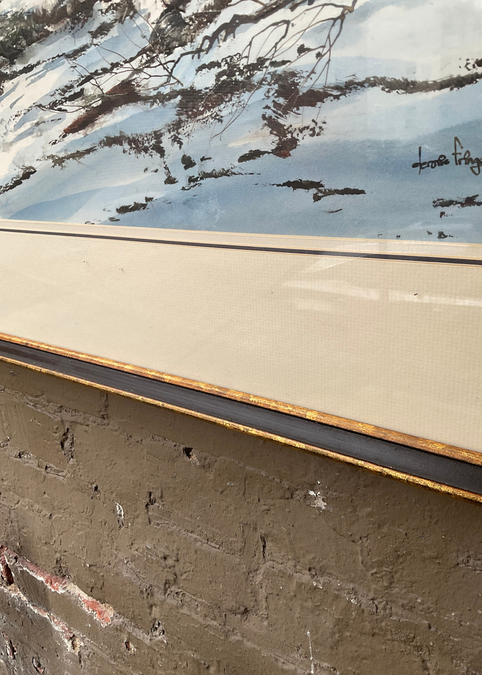 GOODWOOD Winter Landscape by Dennis Frings