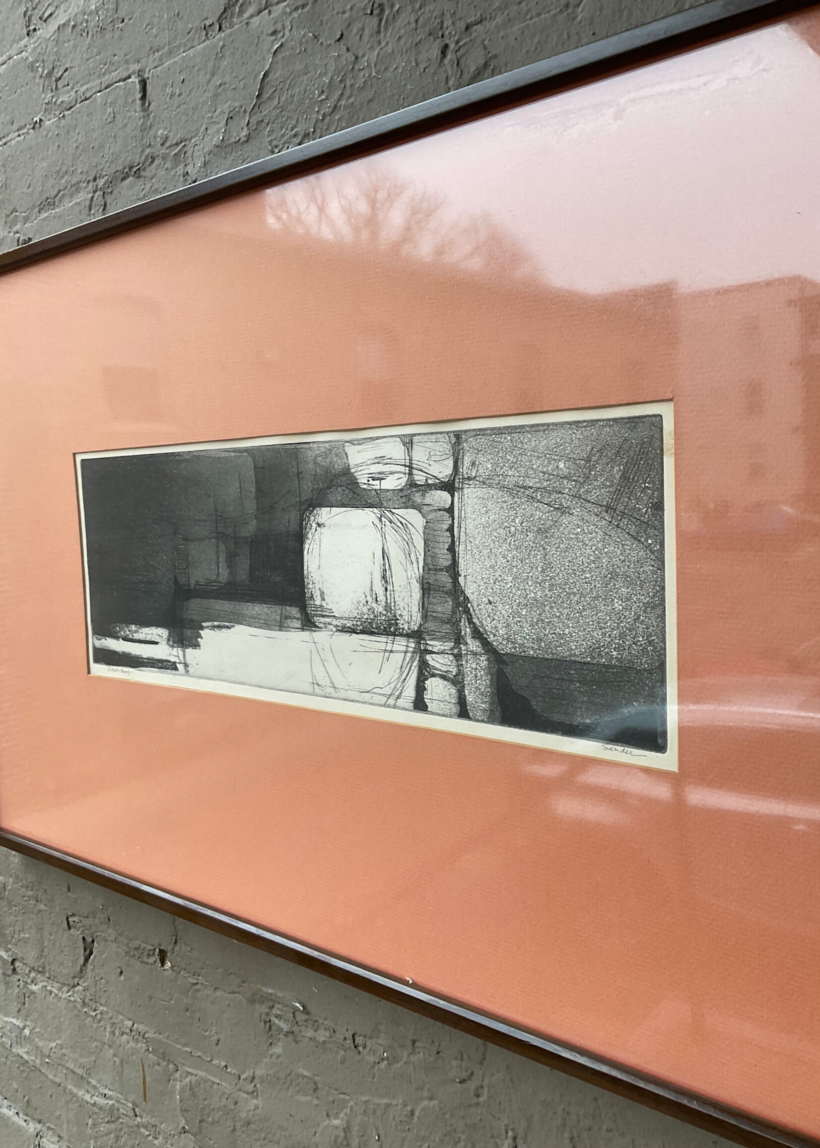 GOODWOOD Untitled Abstract, Artist's Proof, Susan Sander