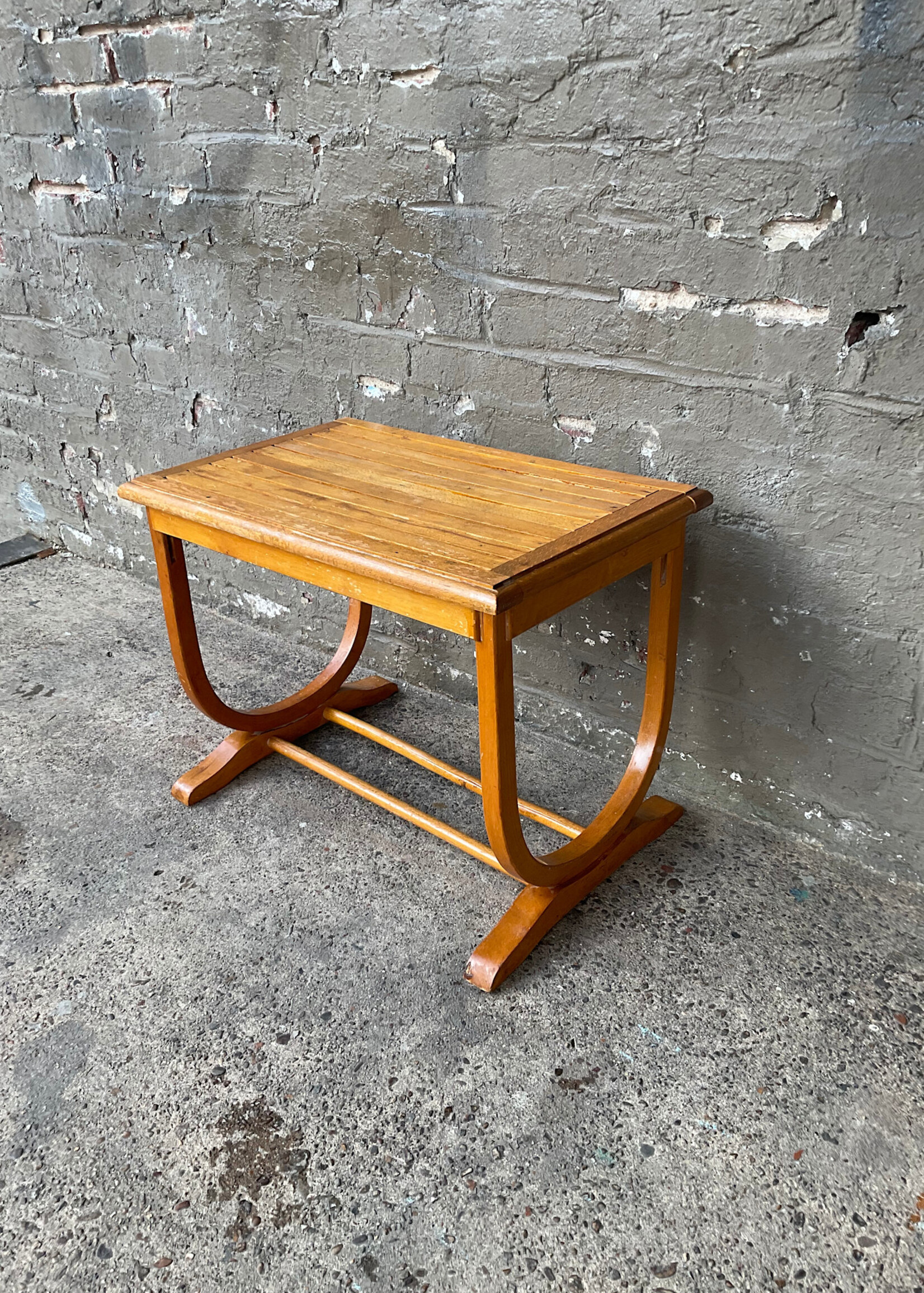 GOODWOOD Vintage Maple Bentwood Table