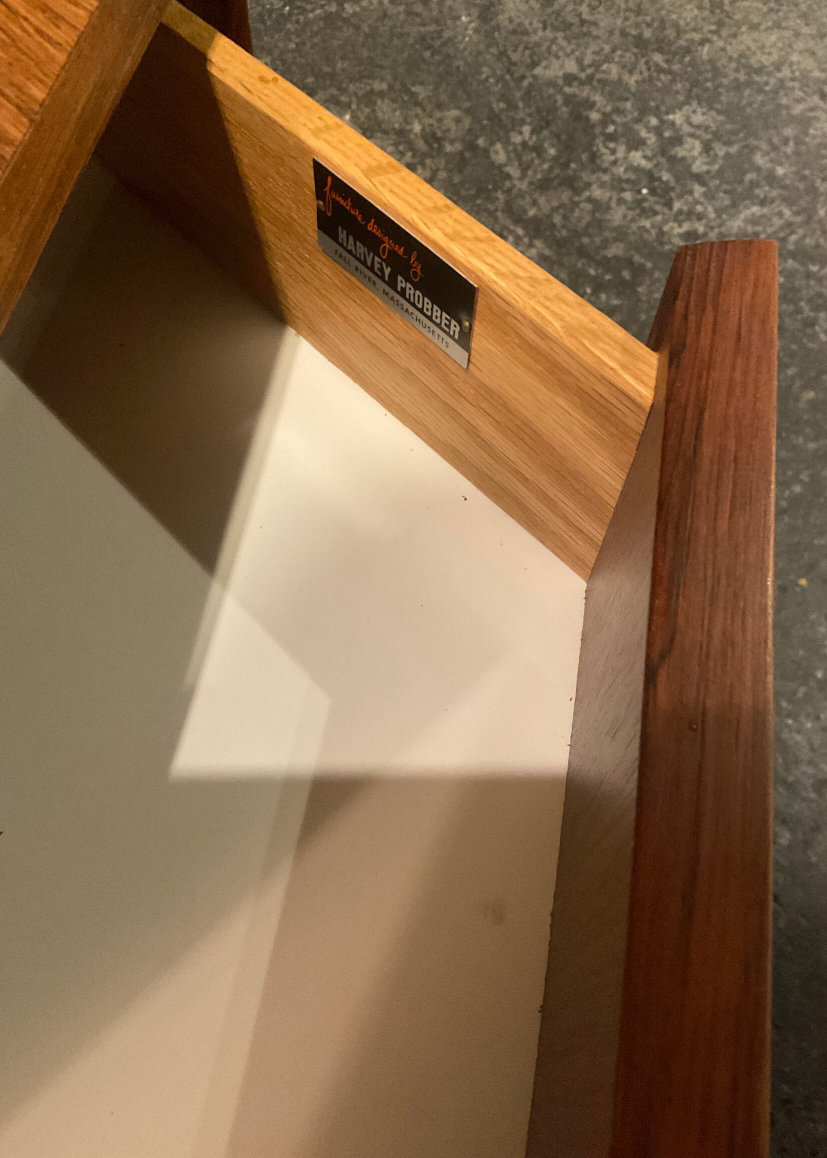 GOODWOOD Harvey Probber Rosewood Coffee Table with Storage