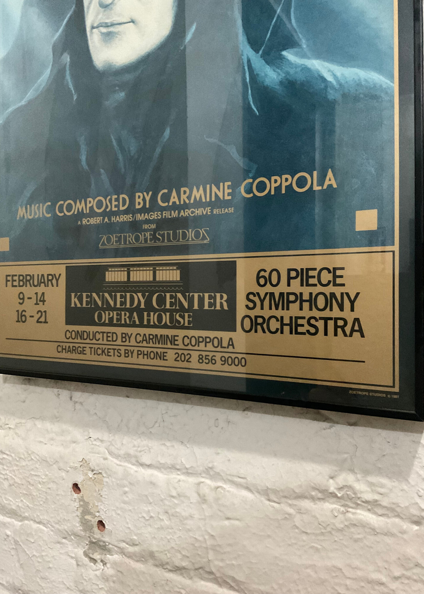 GOODWOOD Napoleon Kennedy Center Poster